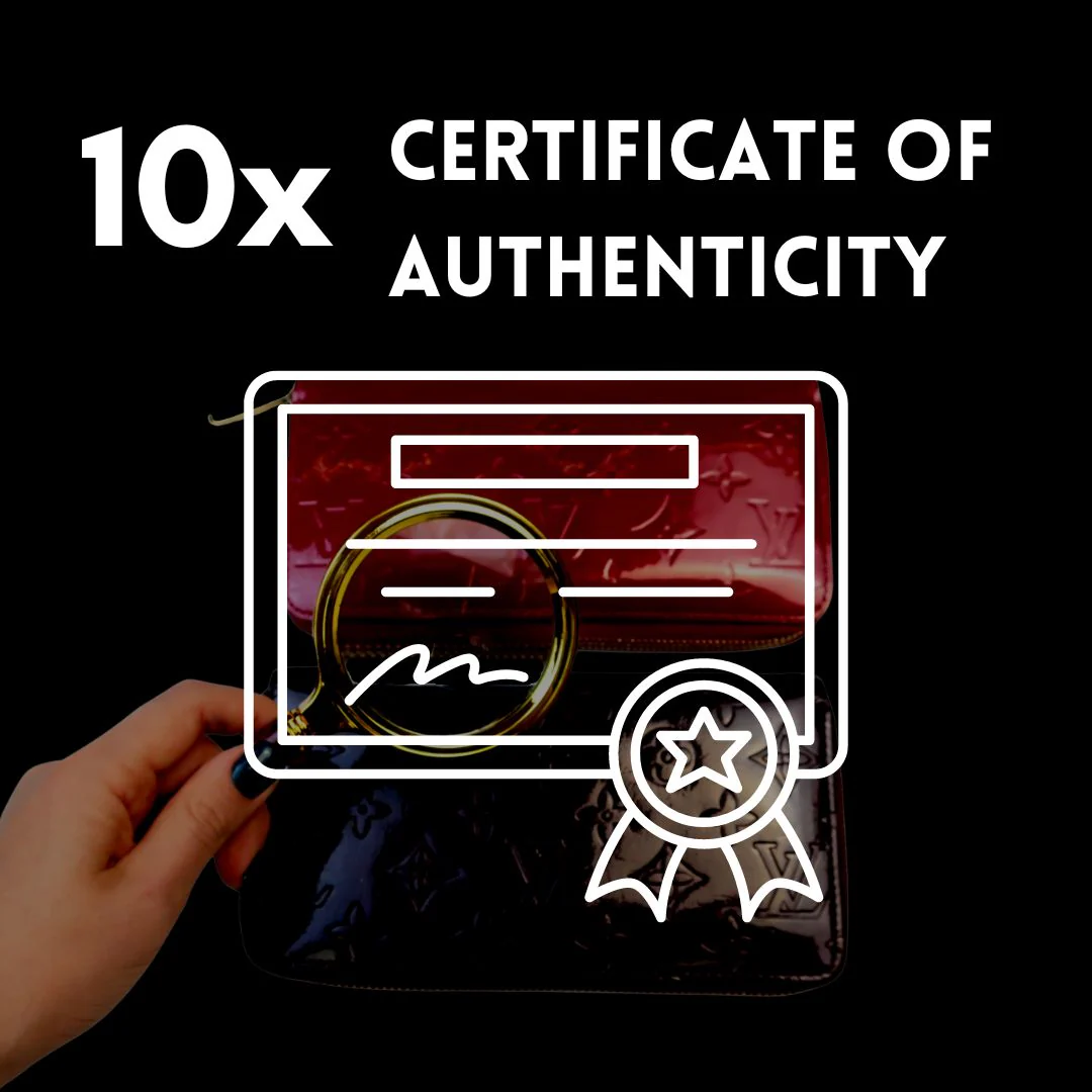 10x Certificate of Authenticity