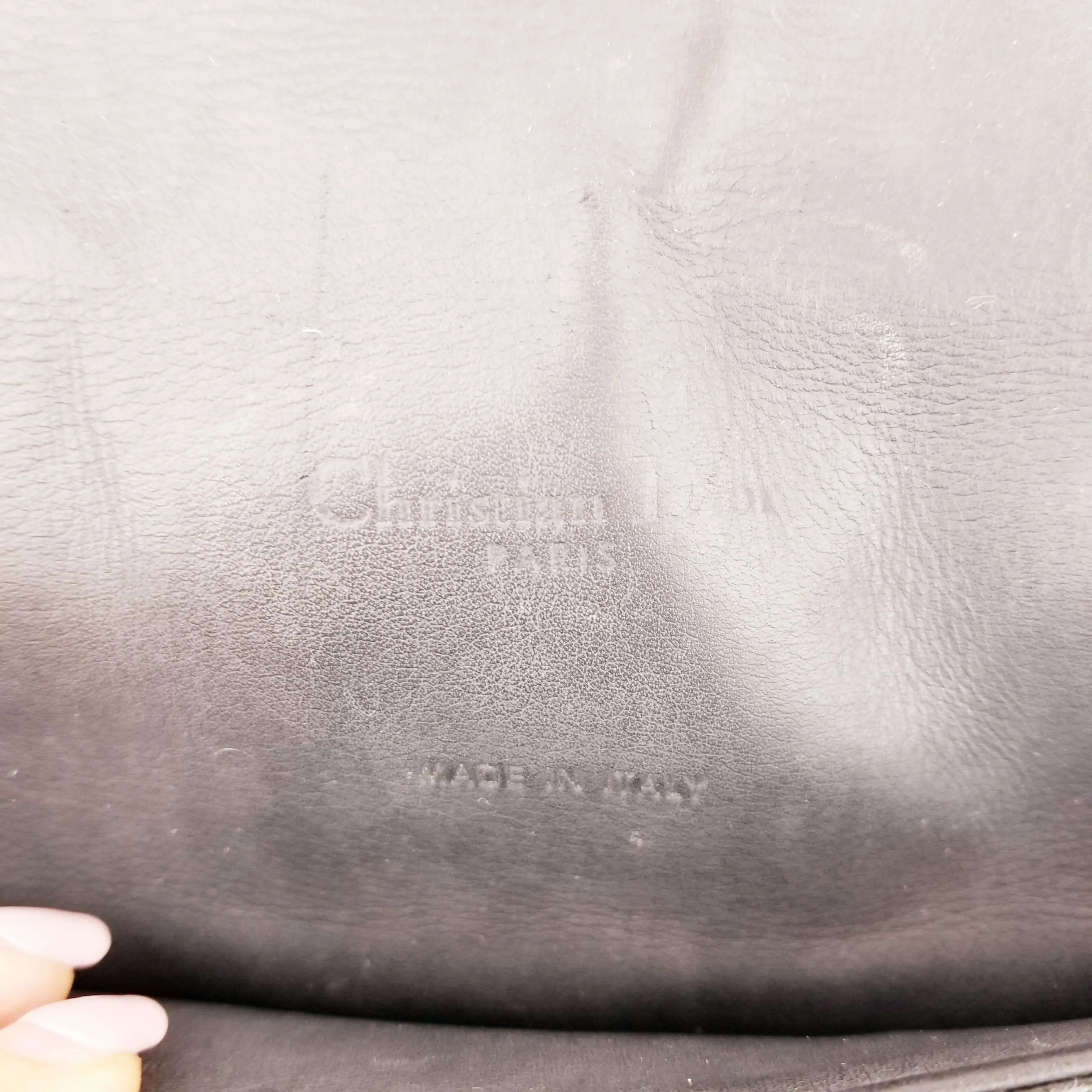 Christian Dior Black Cannage Quilted Lambskin Leather Miss Dior Large Flap Bag - Image 27