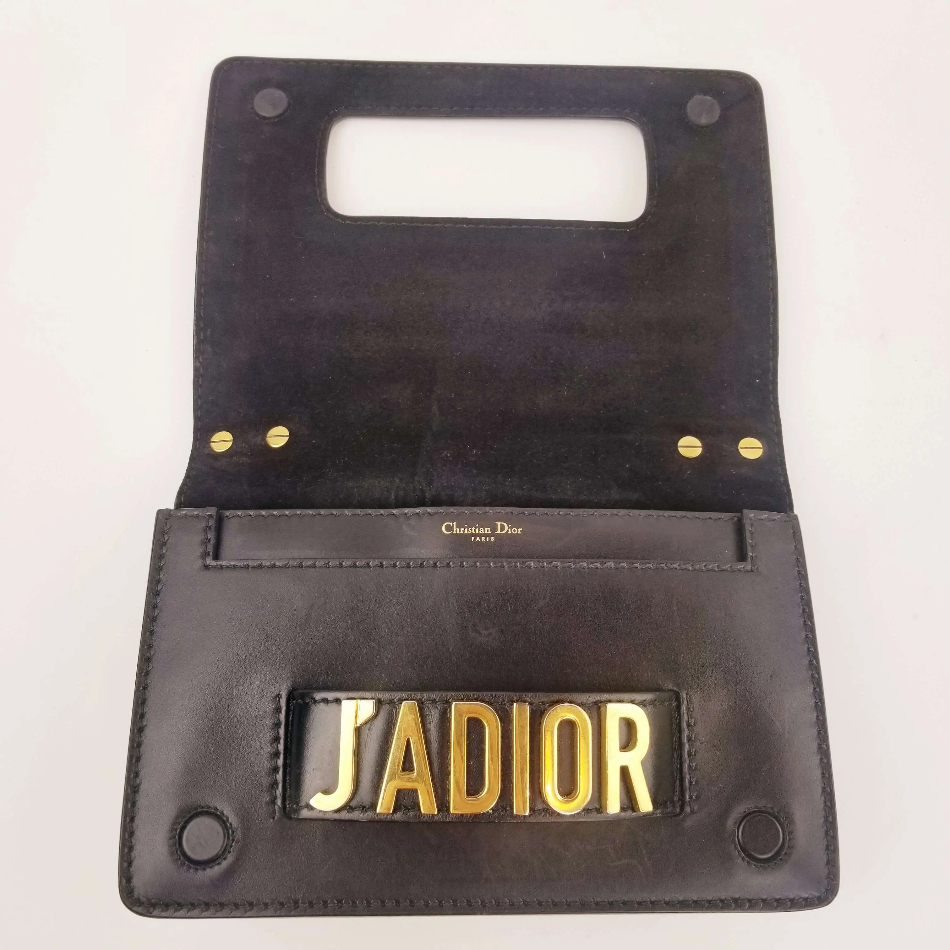 Christian Dior Black Leather J'ADIOR Chain Flap Bag - Image 16