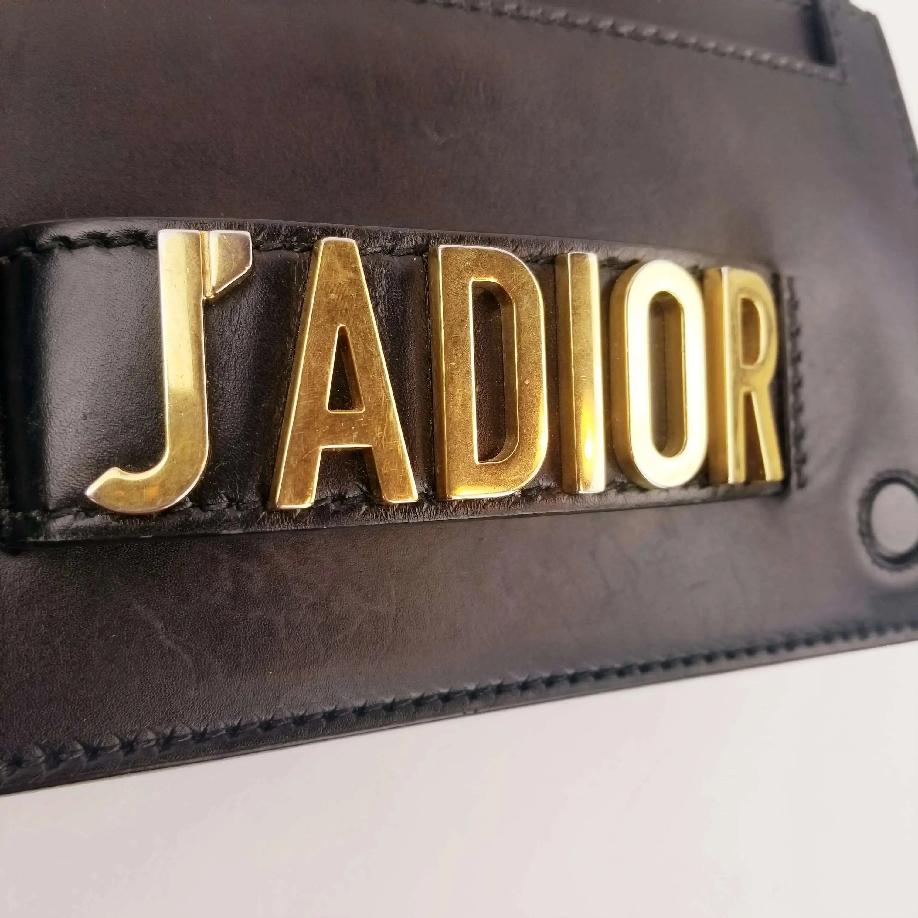 Christian Dior Black Leather J'ADIOR Chain Flap Bag - Image 19