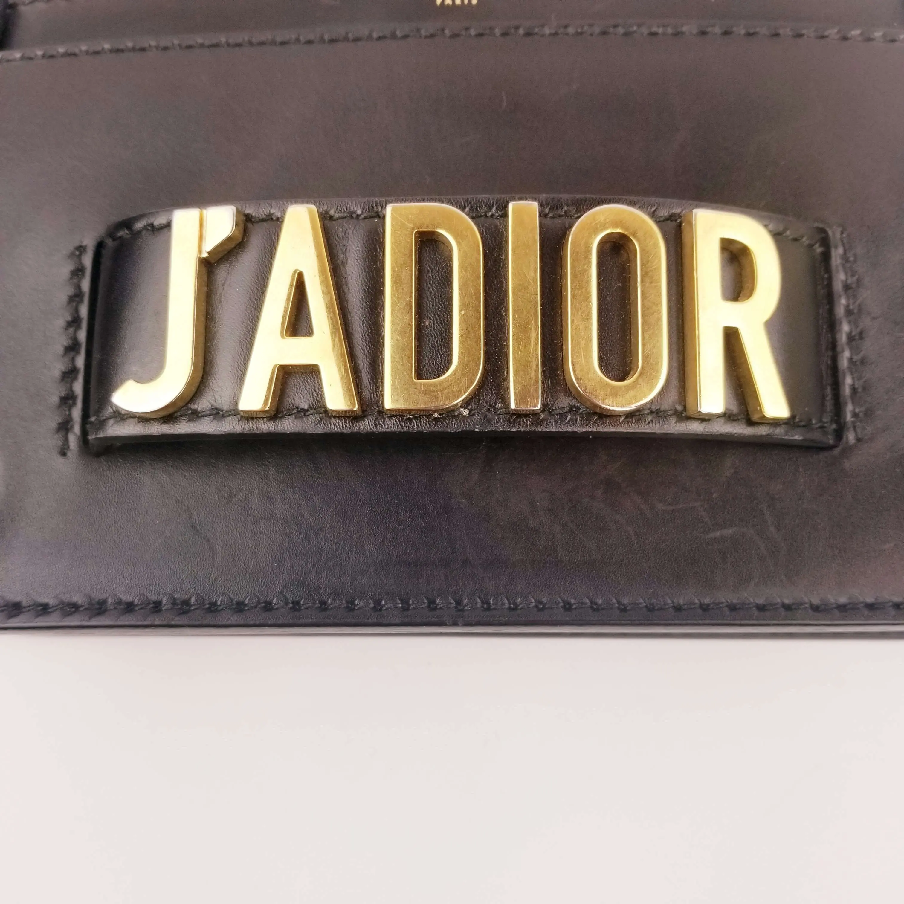 Christian Dior Black Leather J'ADIOR Chain Flap Bag - Image 23