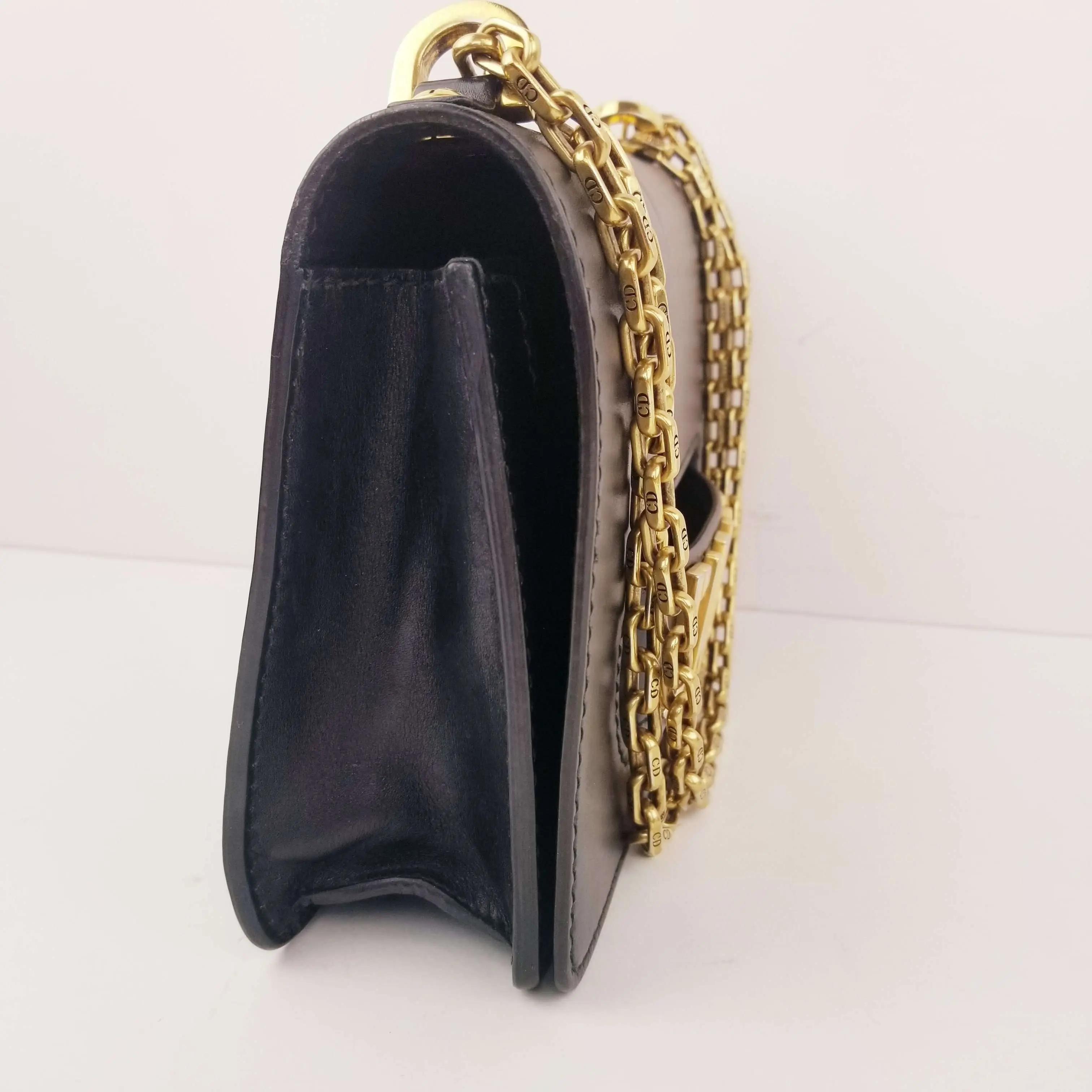 Christian Dior Black Leather J'ADIOR Chain Flap Bag - Image 7