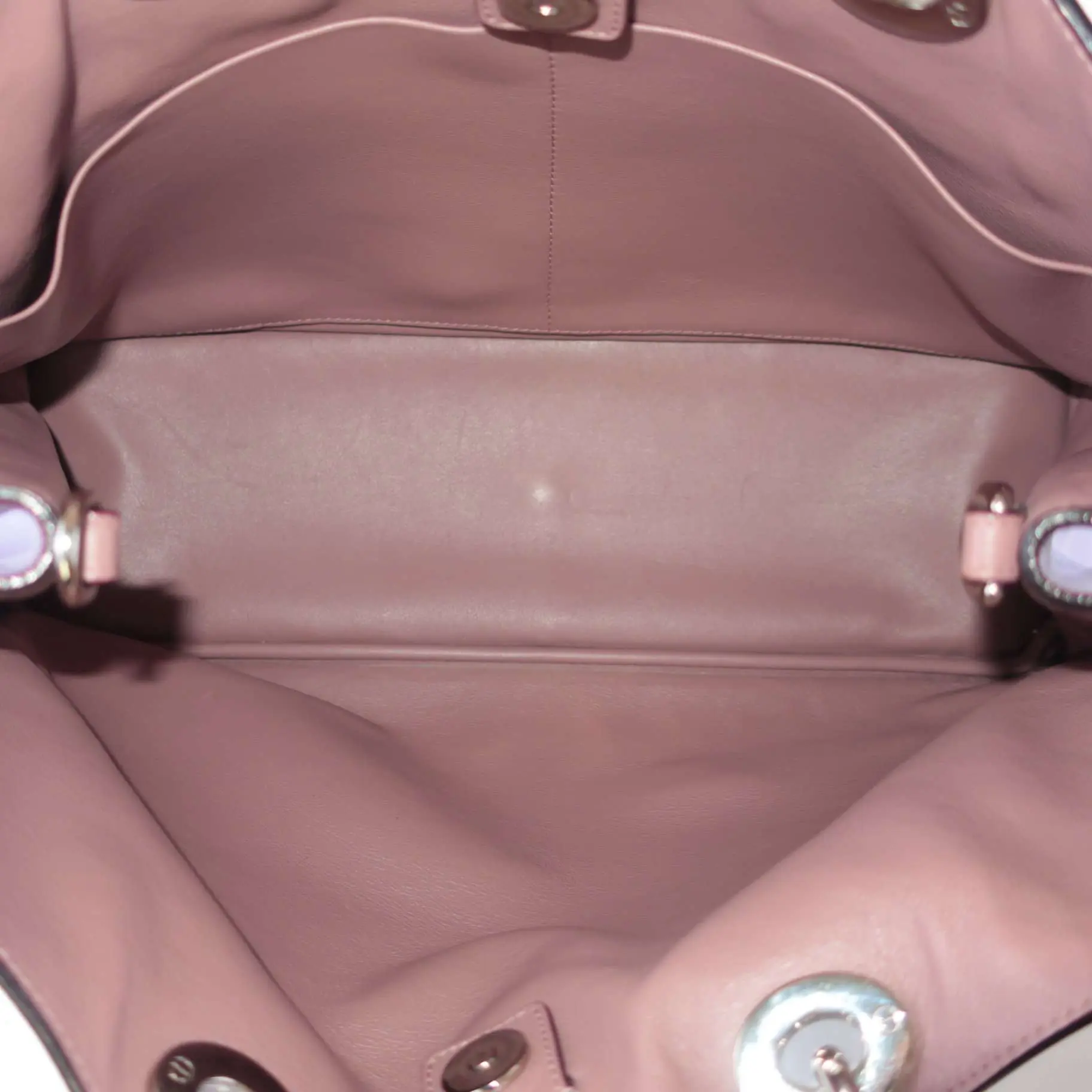 Christian Dior Limited Edition Large Lilac Diorissimo Shoulder Bag - Image 6