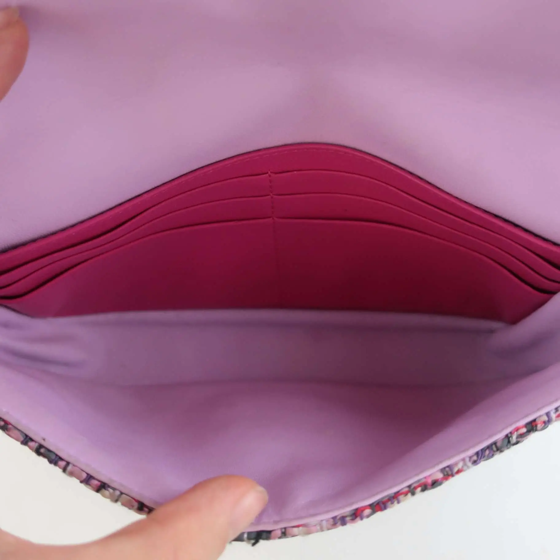 Christian Dior Limited Edition Tweed Miss Dior Clutch - Image 19