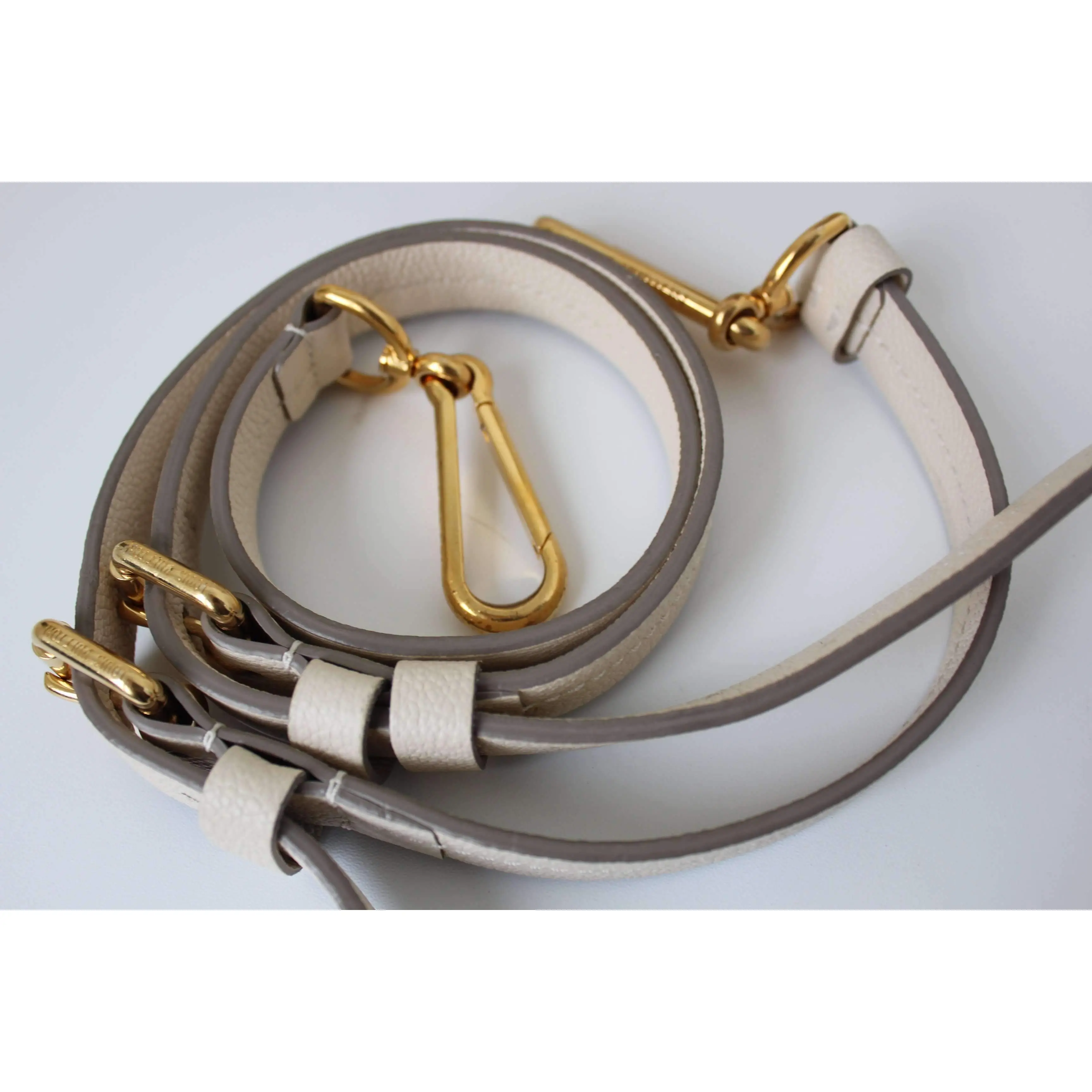Louis Vuitton Speedy Bandouliere 30 Empreinte Beige Bag - Image 20