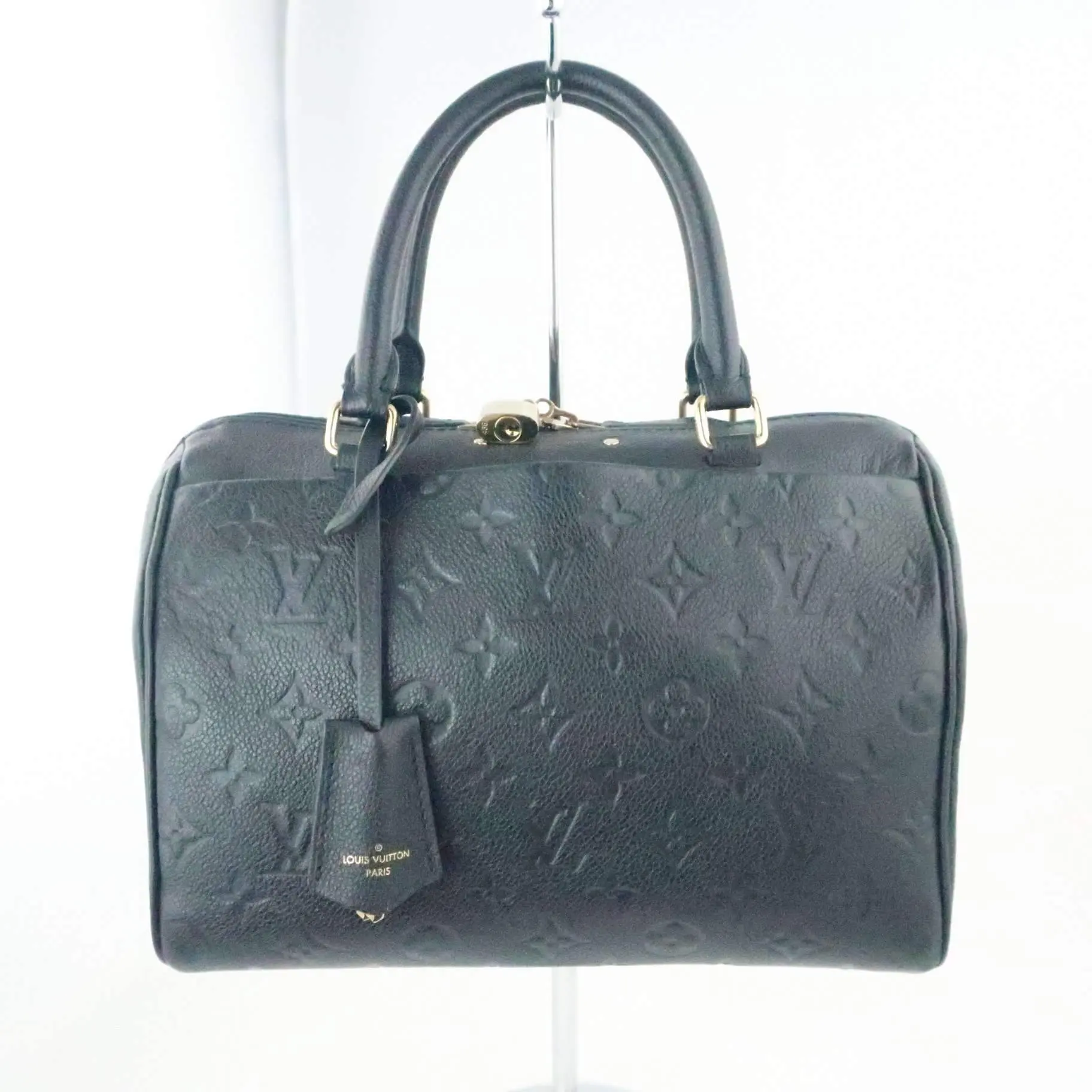 Louis Vuitton Speedy Bandouliere 25 Empreinte Noir Bag - Image 27