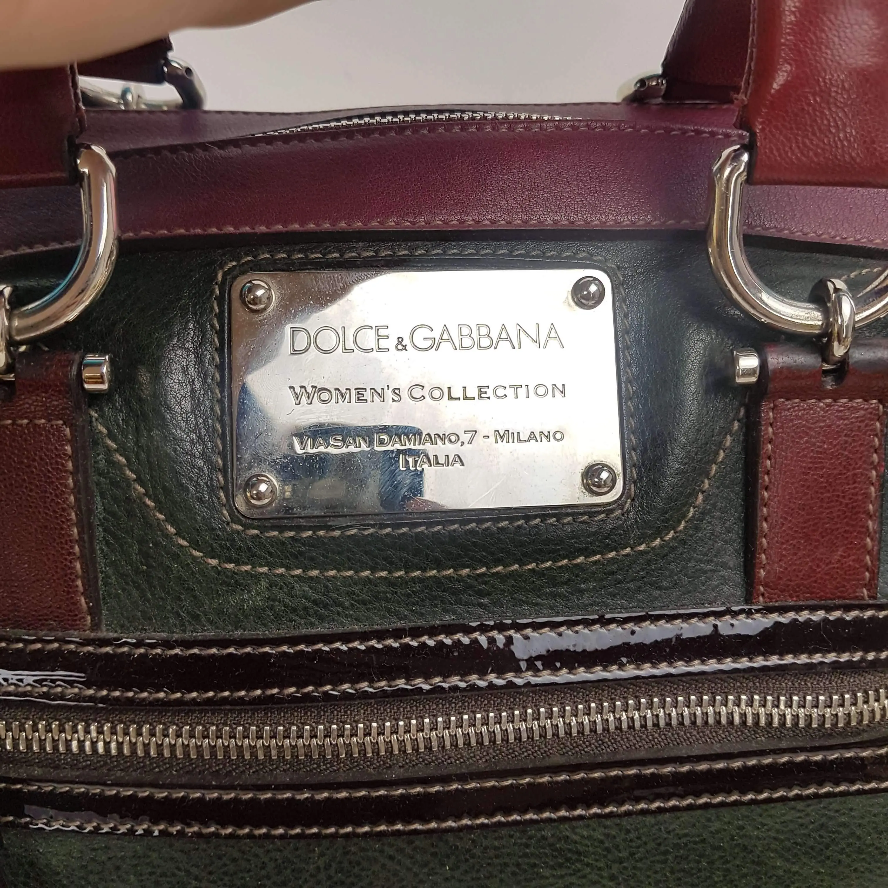 Dolce Gabbana Miss Easy Way Satchel HandBag - Image 18