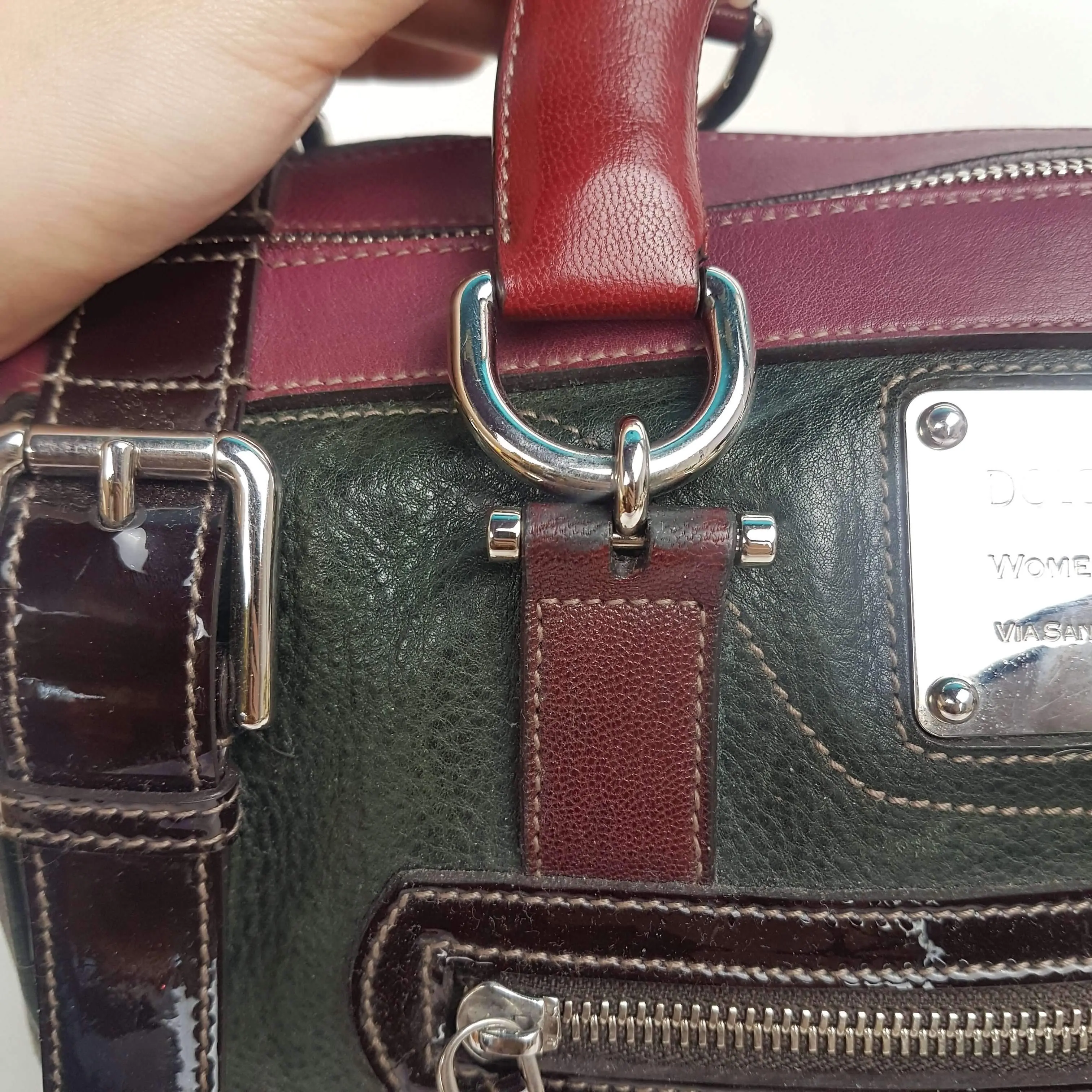Dolce Gabbana Miss Easy Way Satchel HandBag - Image 44