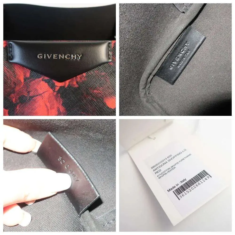 Givenchy Floral Print Coated Canvas Antigona Large Tote - Image 18