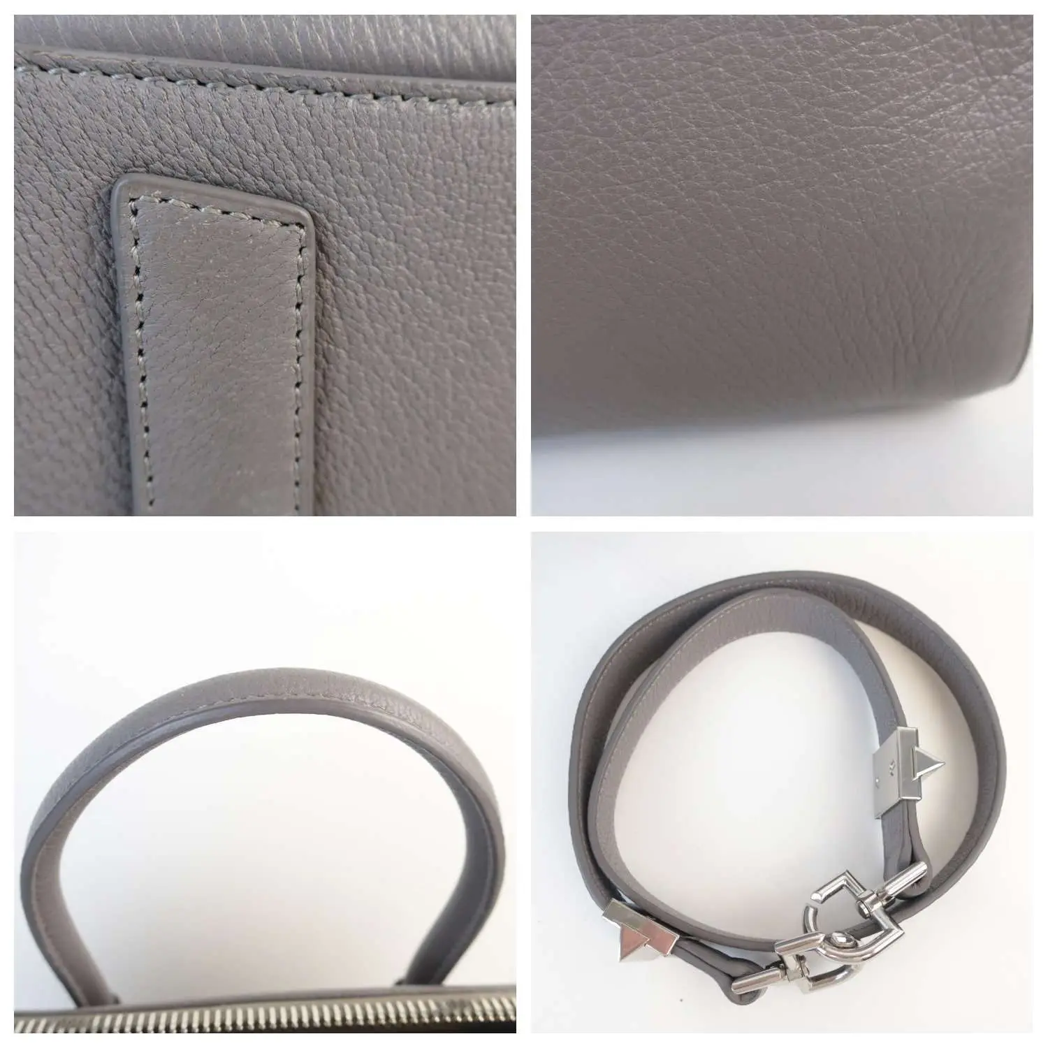 Givenchy Grey Leather Small Antigona Shoulder bag - Image 11