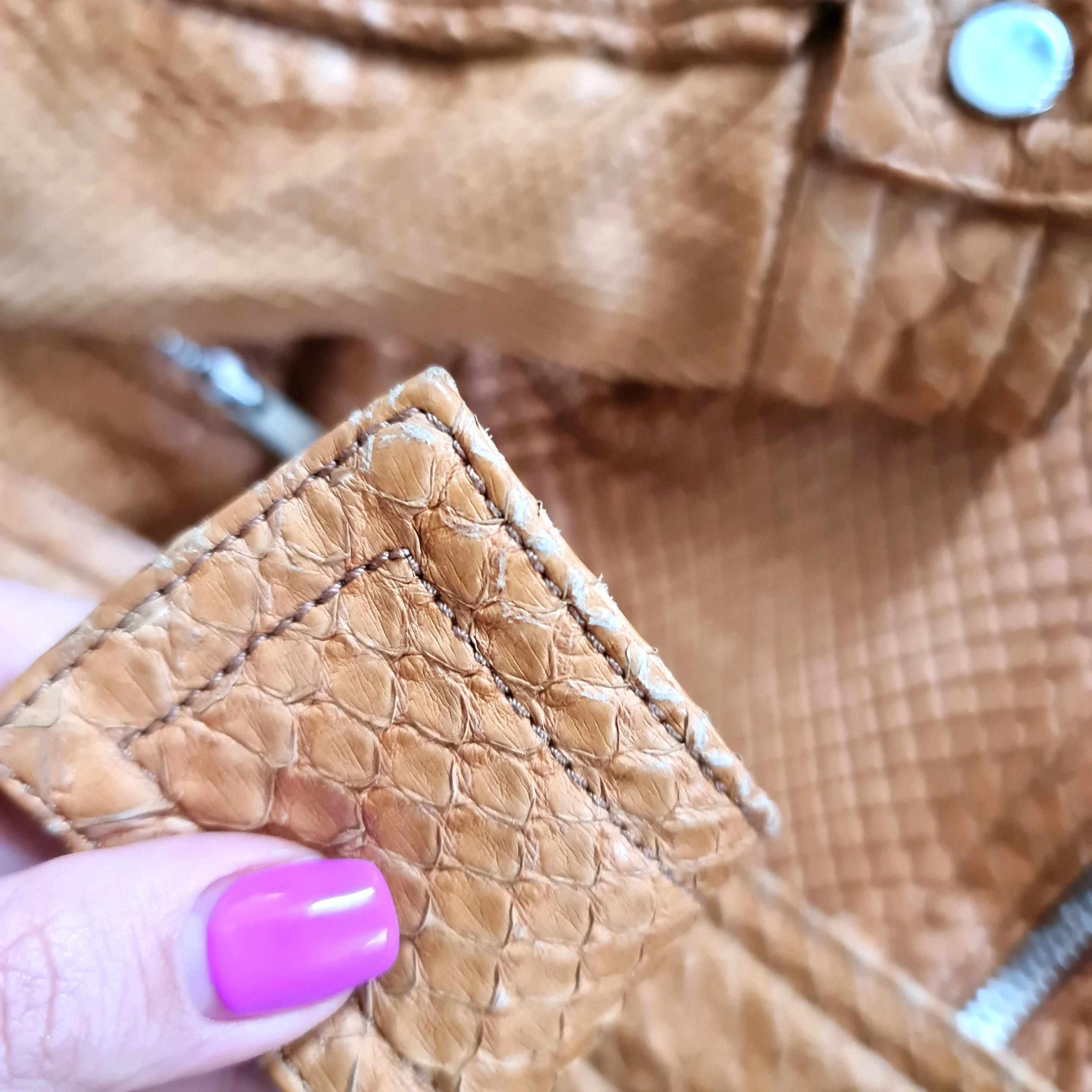 Gucci Golden Python Jacket 40IT (XS-S) - Image 11