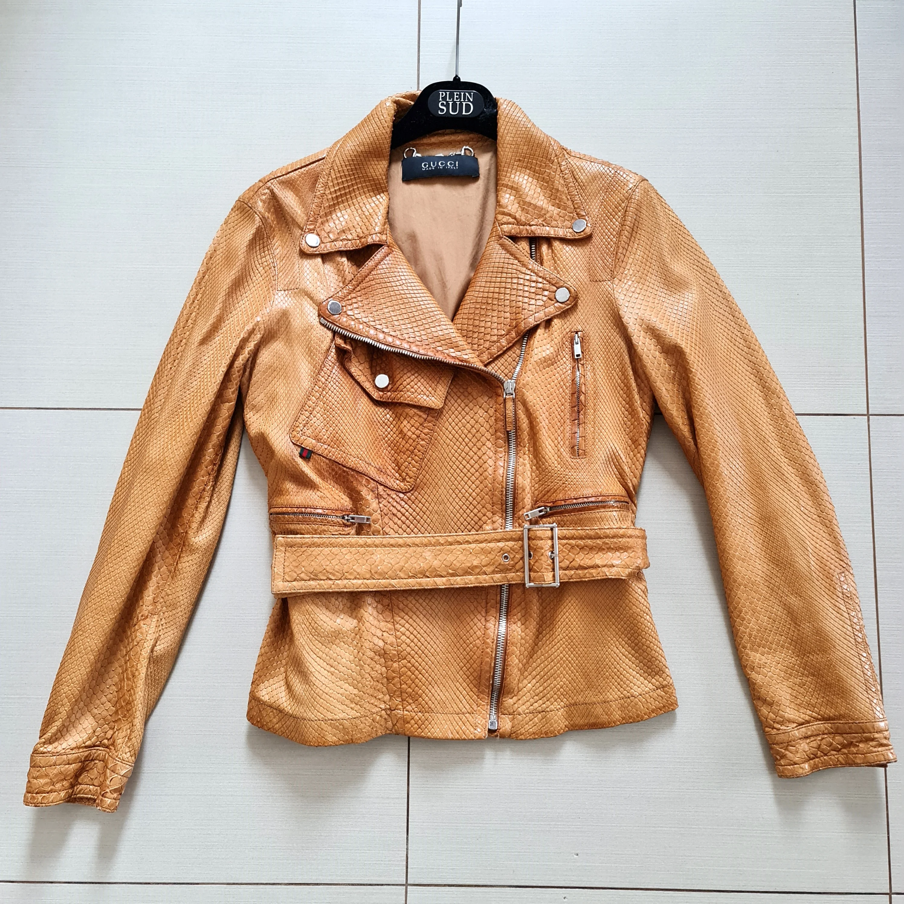 Gucci Golden Python Jacket 40IT (XS-S) - Image 3
