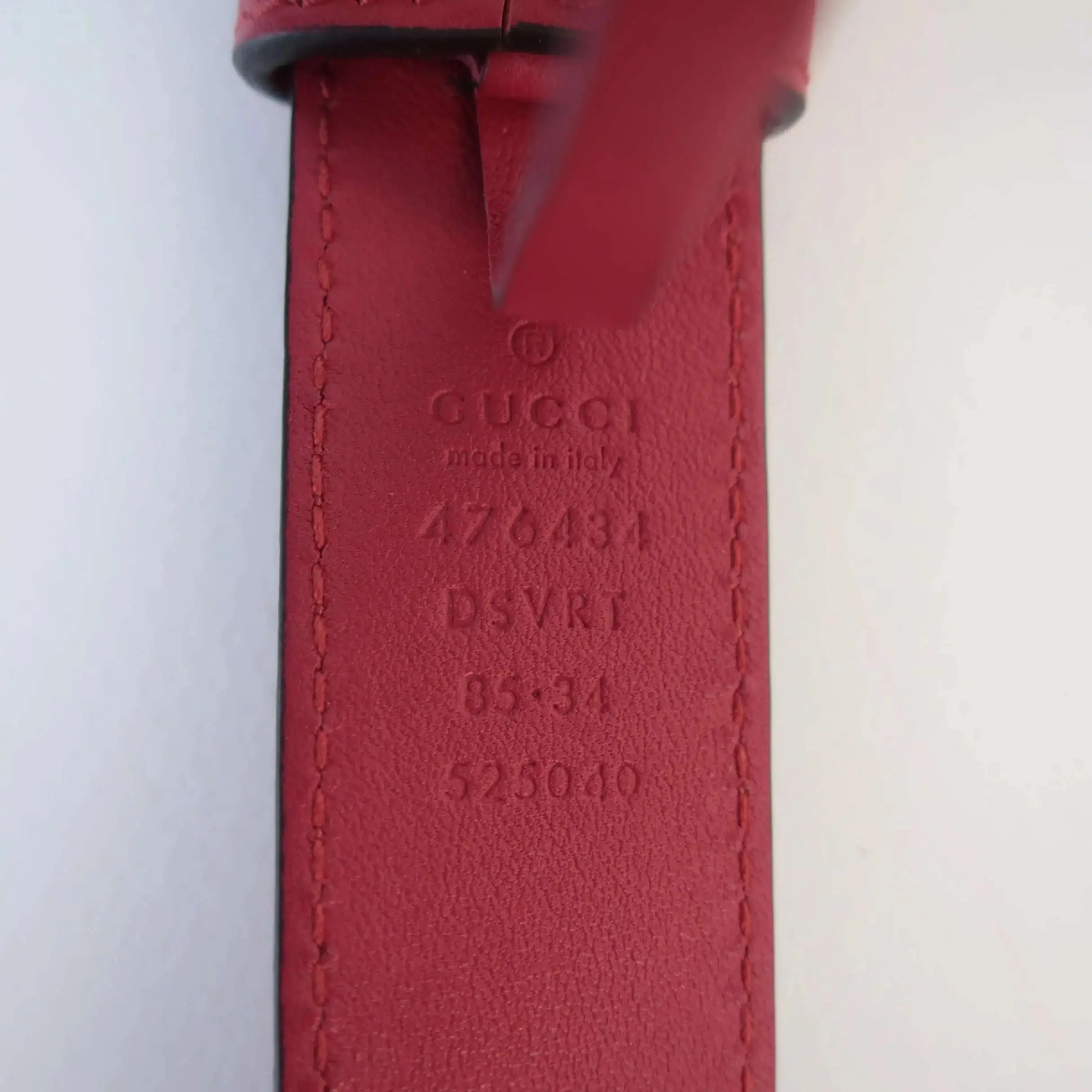 Gucci Red Quilted Leather GG Marmont Waist Belt Bag - Image 13