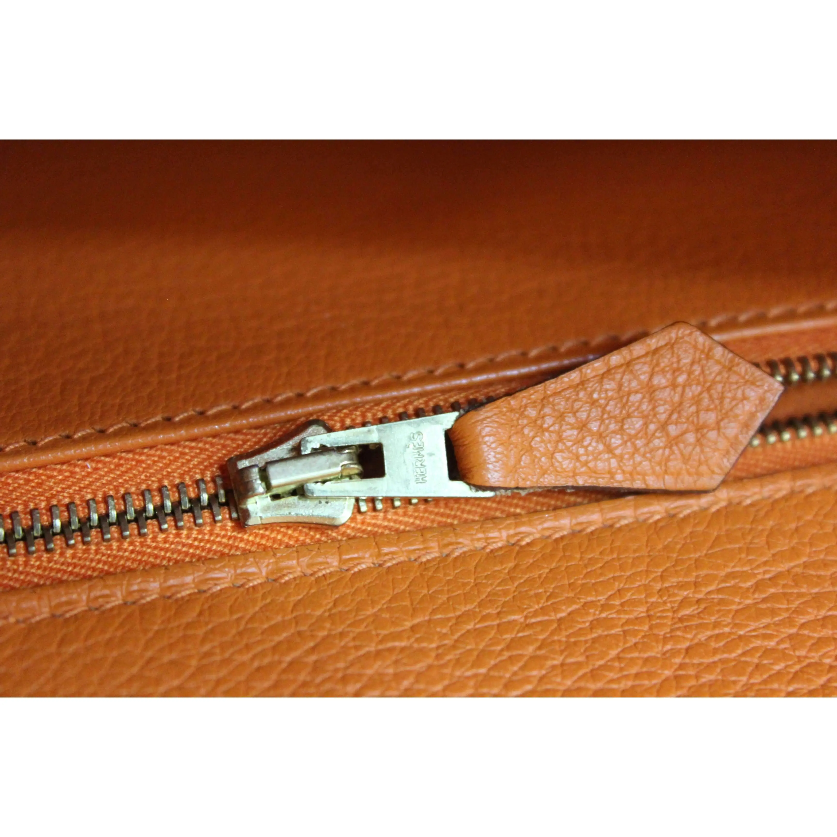 Hermes Kelly 32 Clemence Orange - Image 38