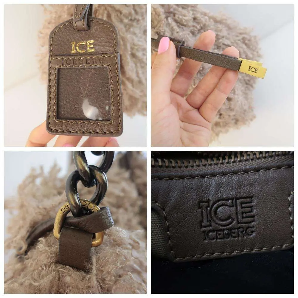 Iceberg Faux Fur Crossbody Bag - Image 5