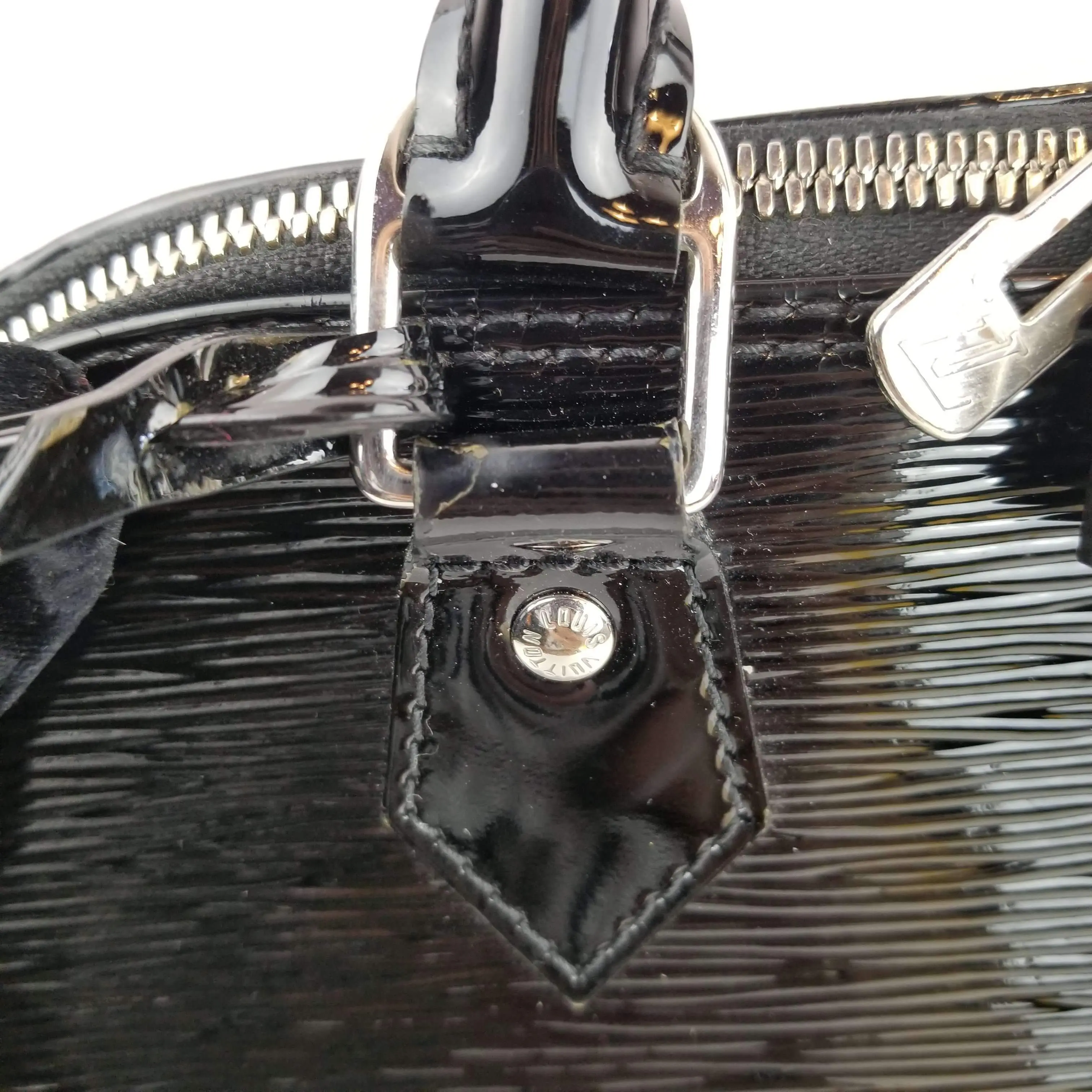Louis Vuitton Alma PM Epi Black Electric - Image 6