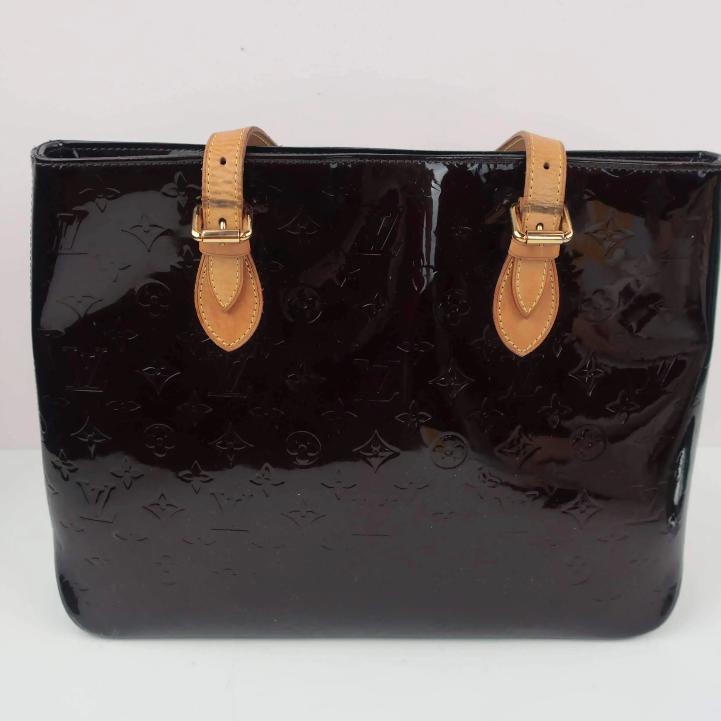 Louis Vuitton Amarante Monogram Vernis Houston Bag - Image 7