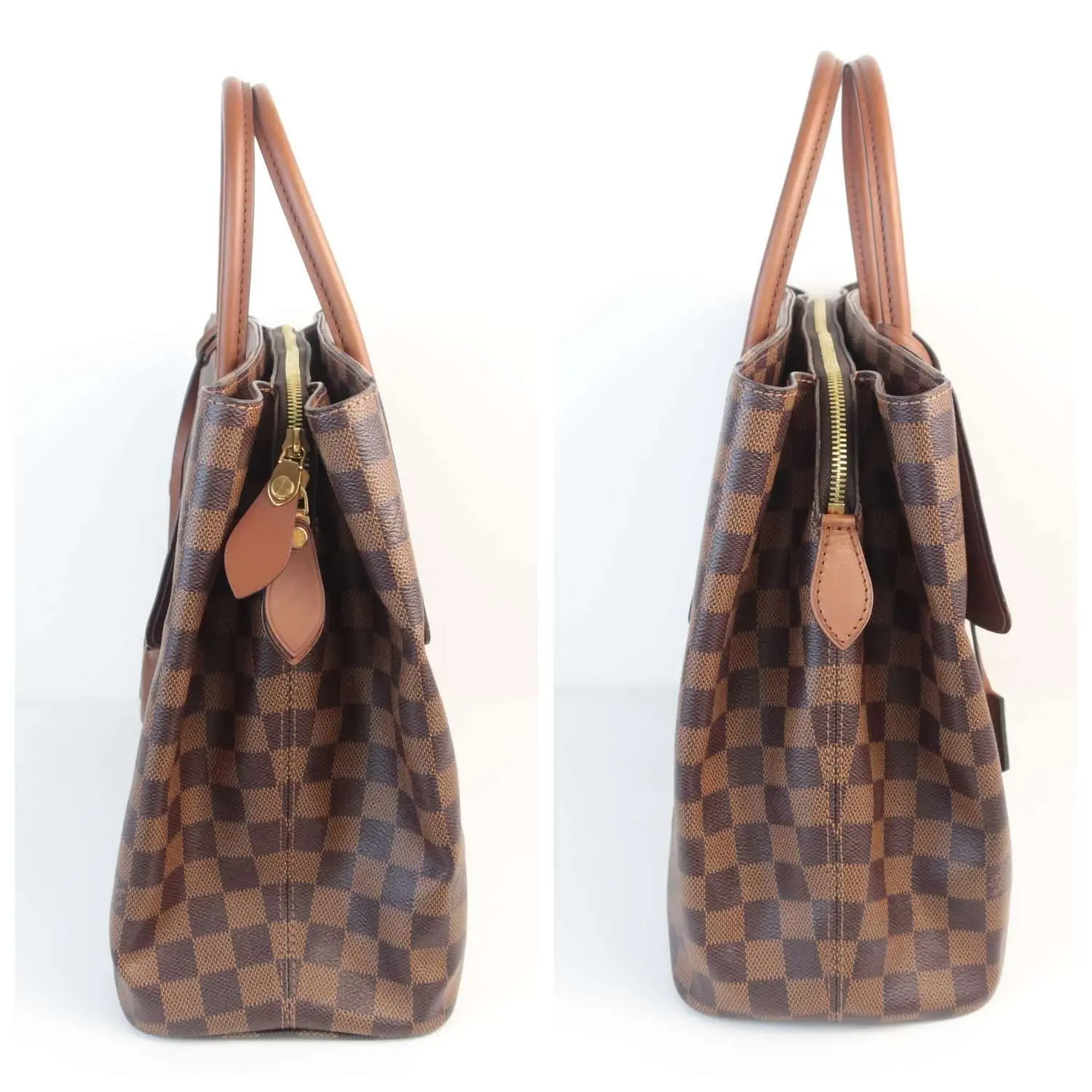 Louis Vuitton Ascot Damier Ebene Bag - Image 3
