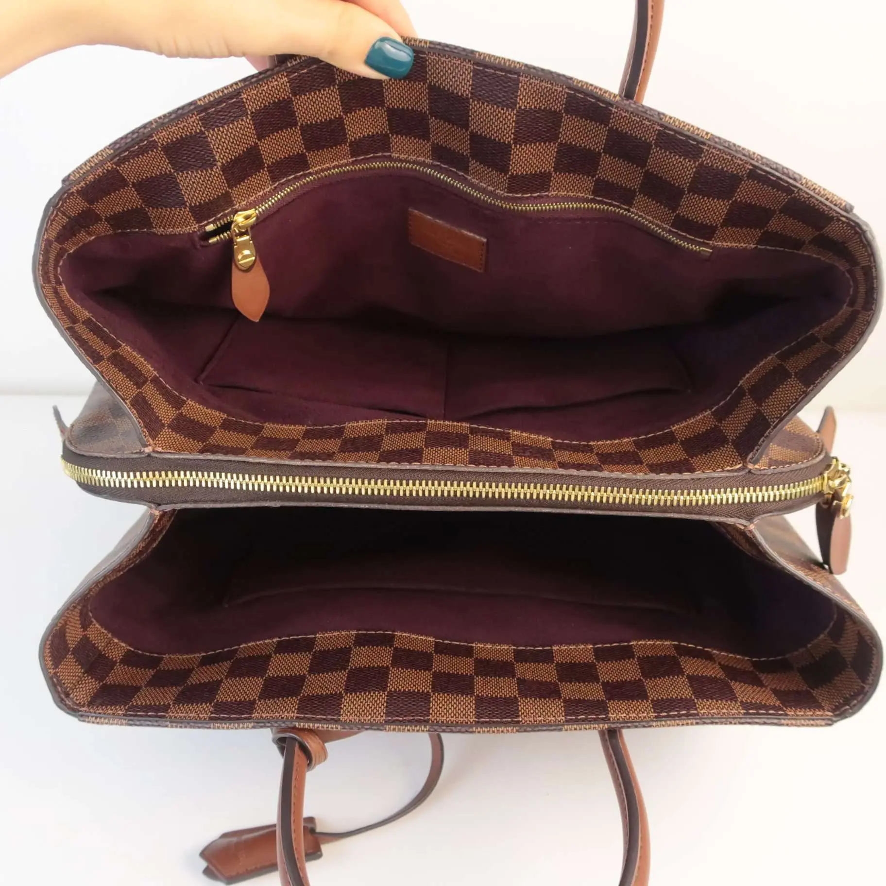Louis Vuitton Ascot Damier Ebene Bag - Image 4