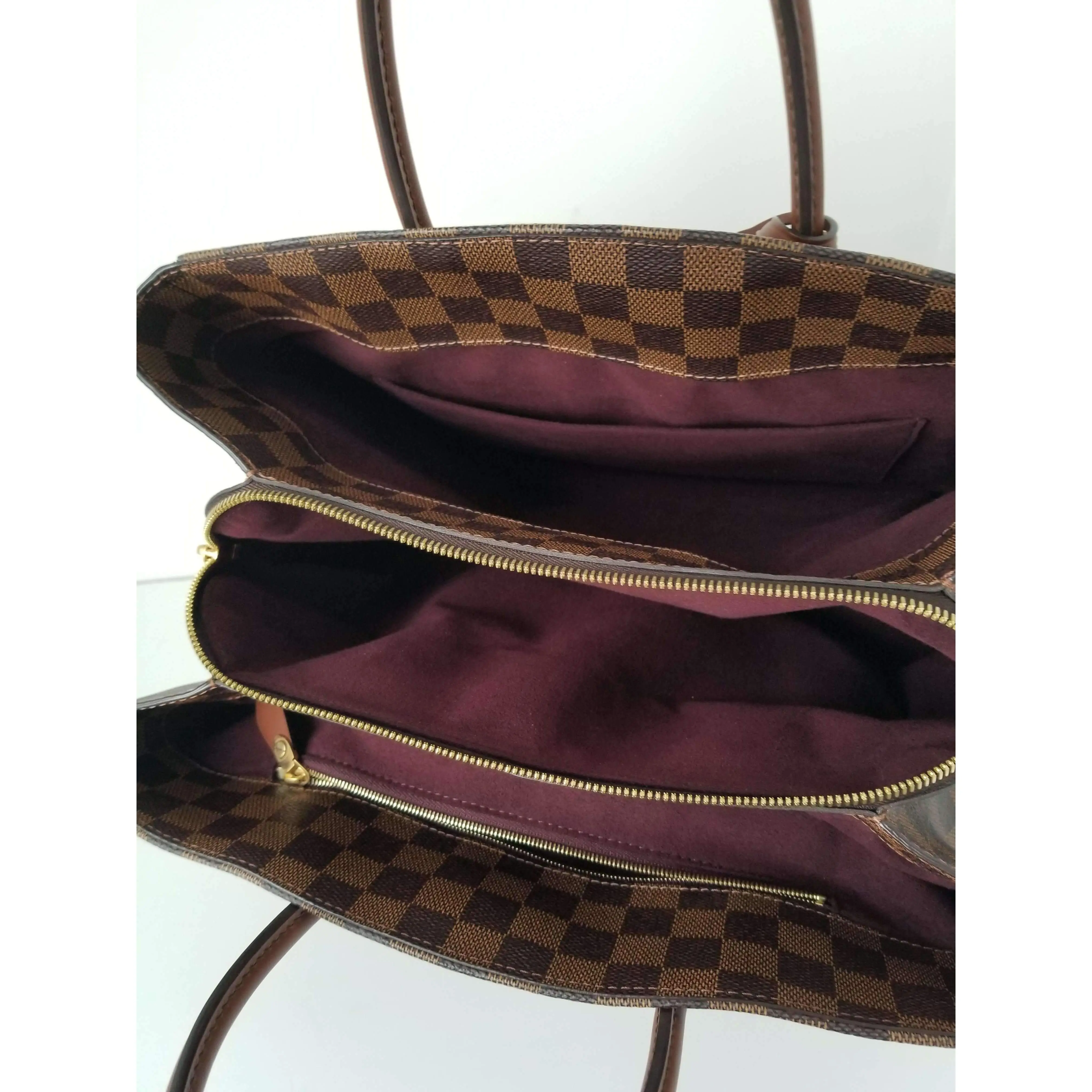 Louis Vuitton Damier Ebene Ascot Bag - Image 9