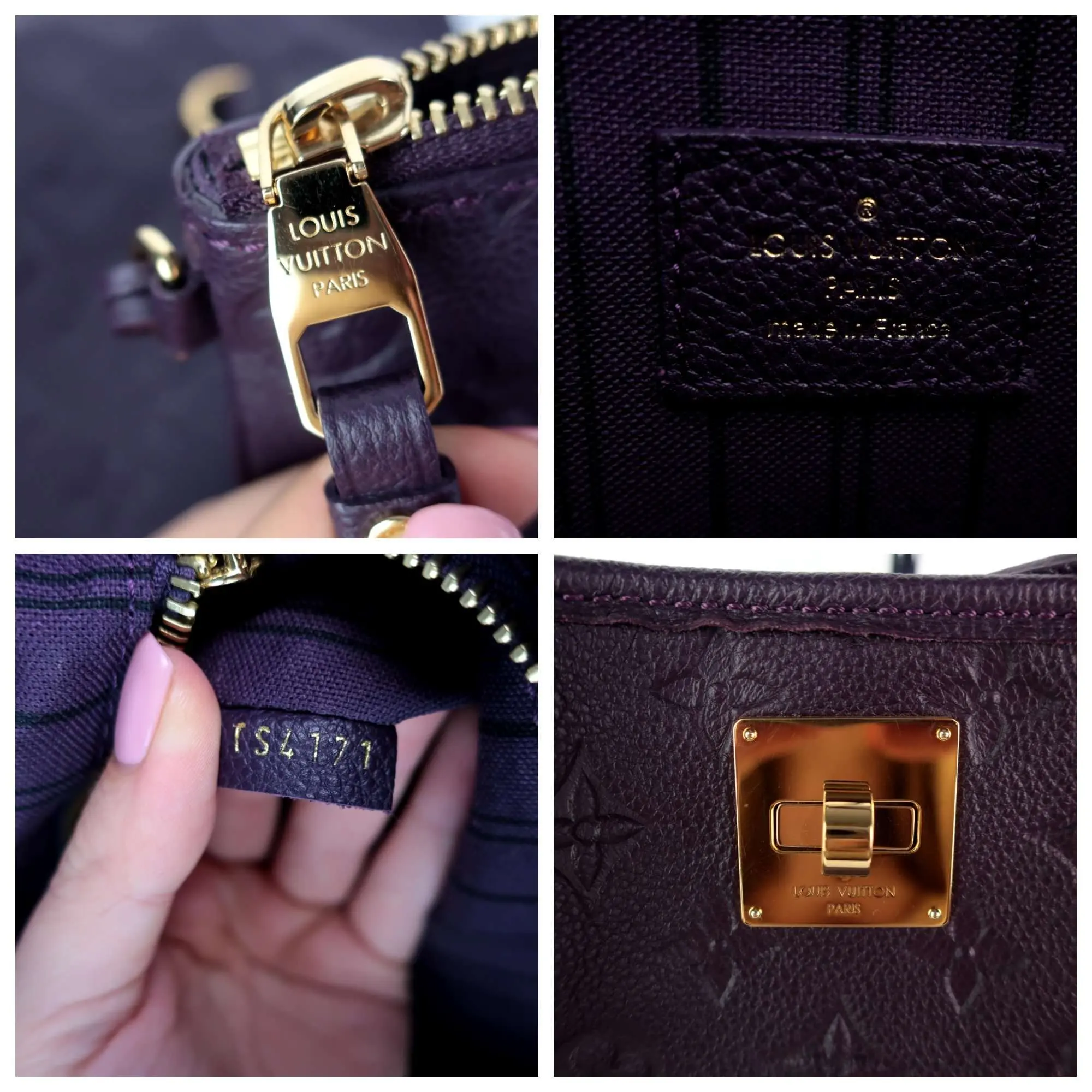 Louis Vuitton Aube Monogram Empreinte Citadine Bag - Image 16
