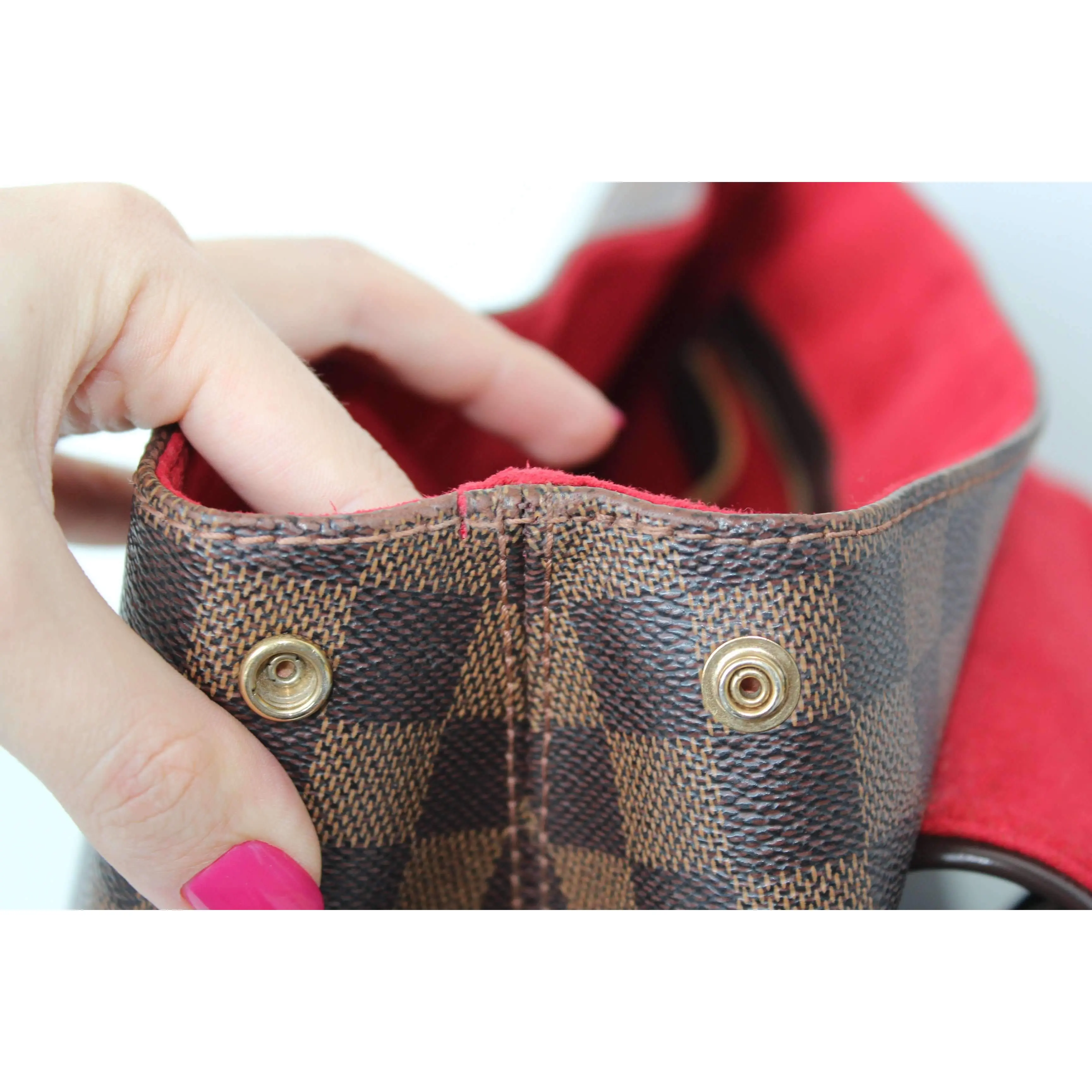 Louis Vuitton Bergamo GM Damier Ebene Bag - Image 20