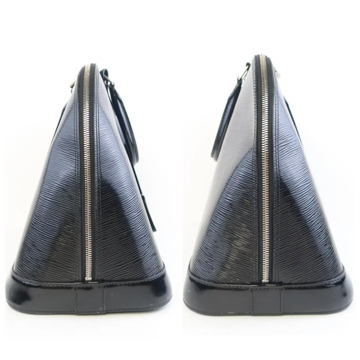 Louis Vuitton Black Epi Electric Leather Alma MM Bag (612) - Image 27