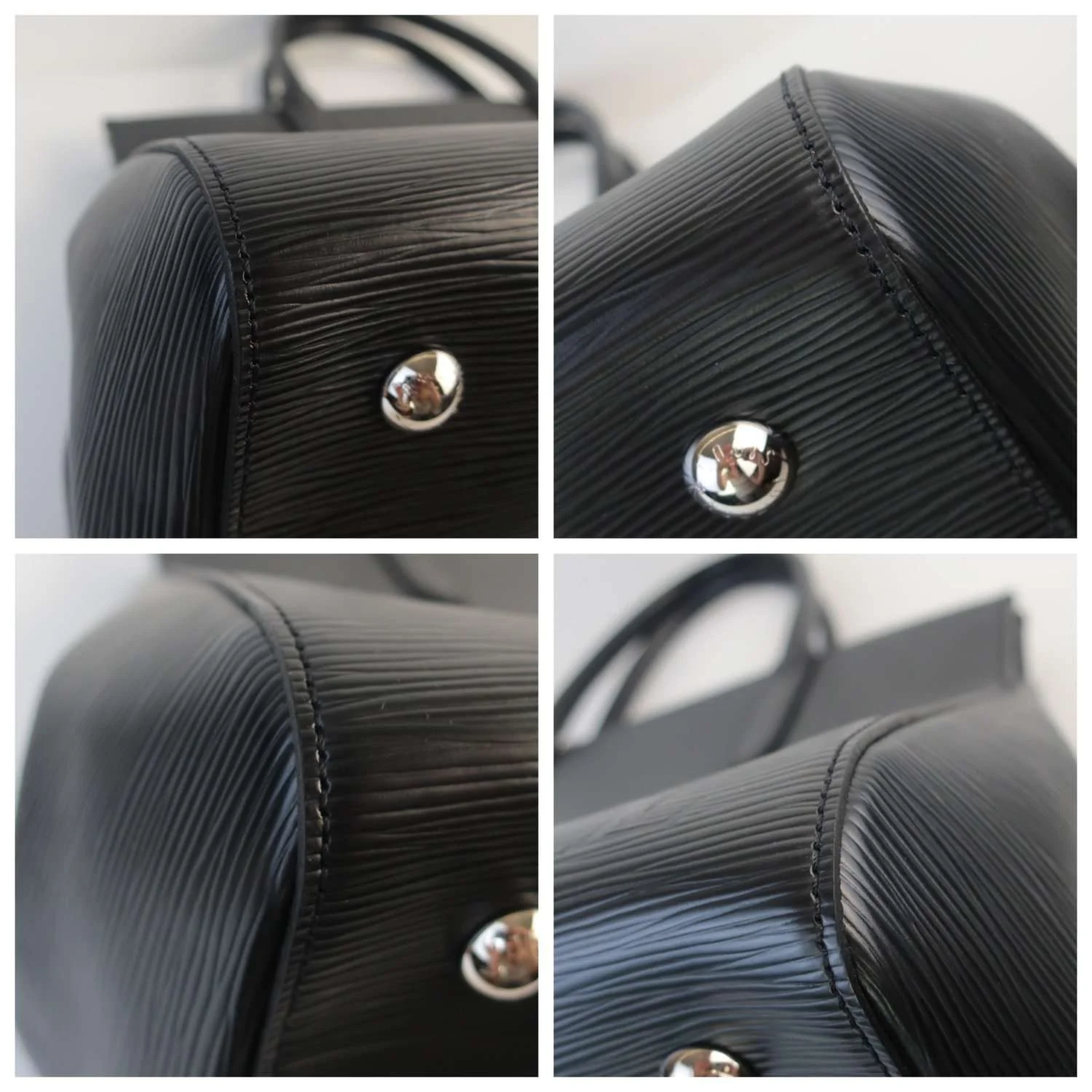 Louis Vuitton Black Epi Marly MM bag - Image 10