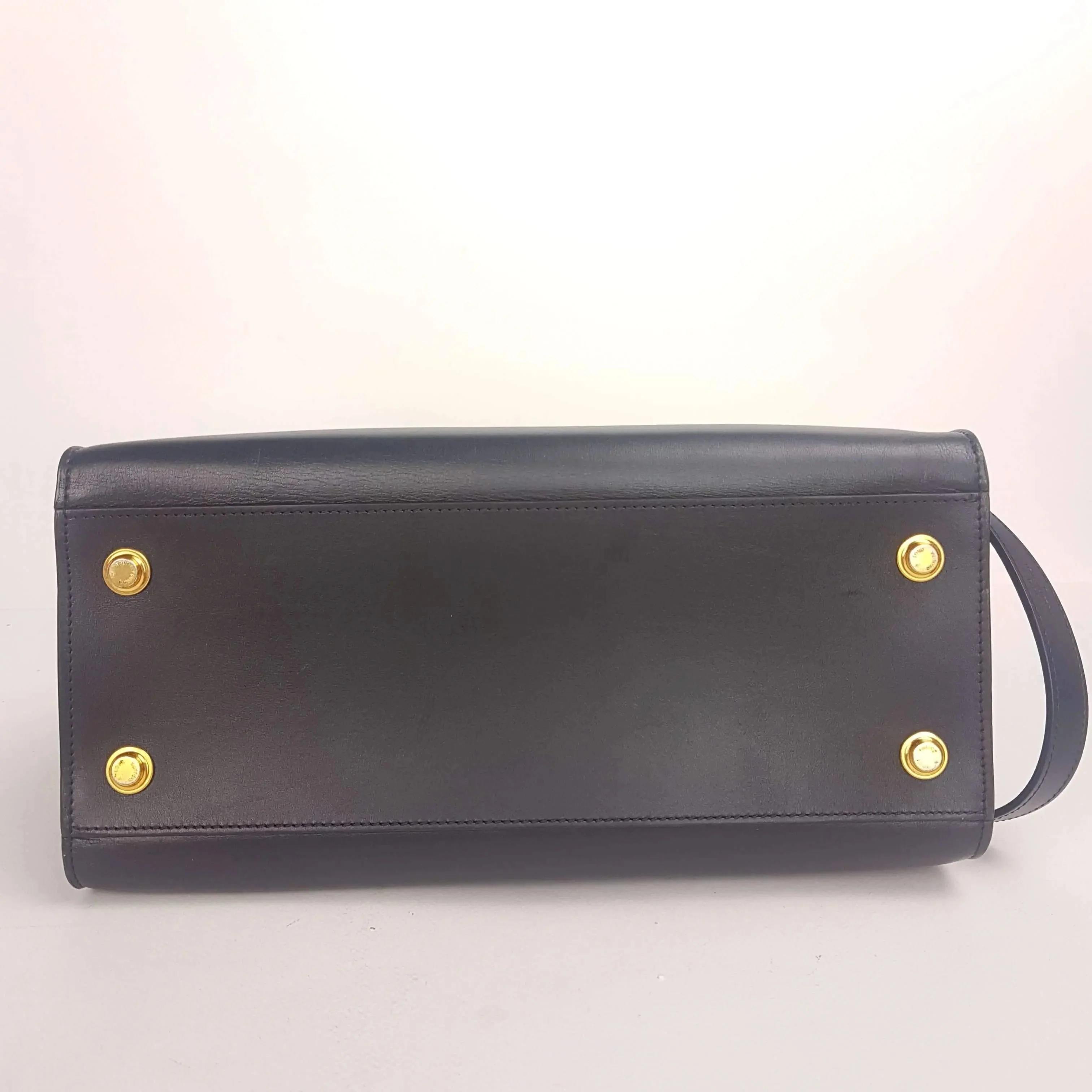 Louis Vuitton Black Leather City Steamer MM Bag - Image 10