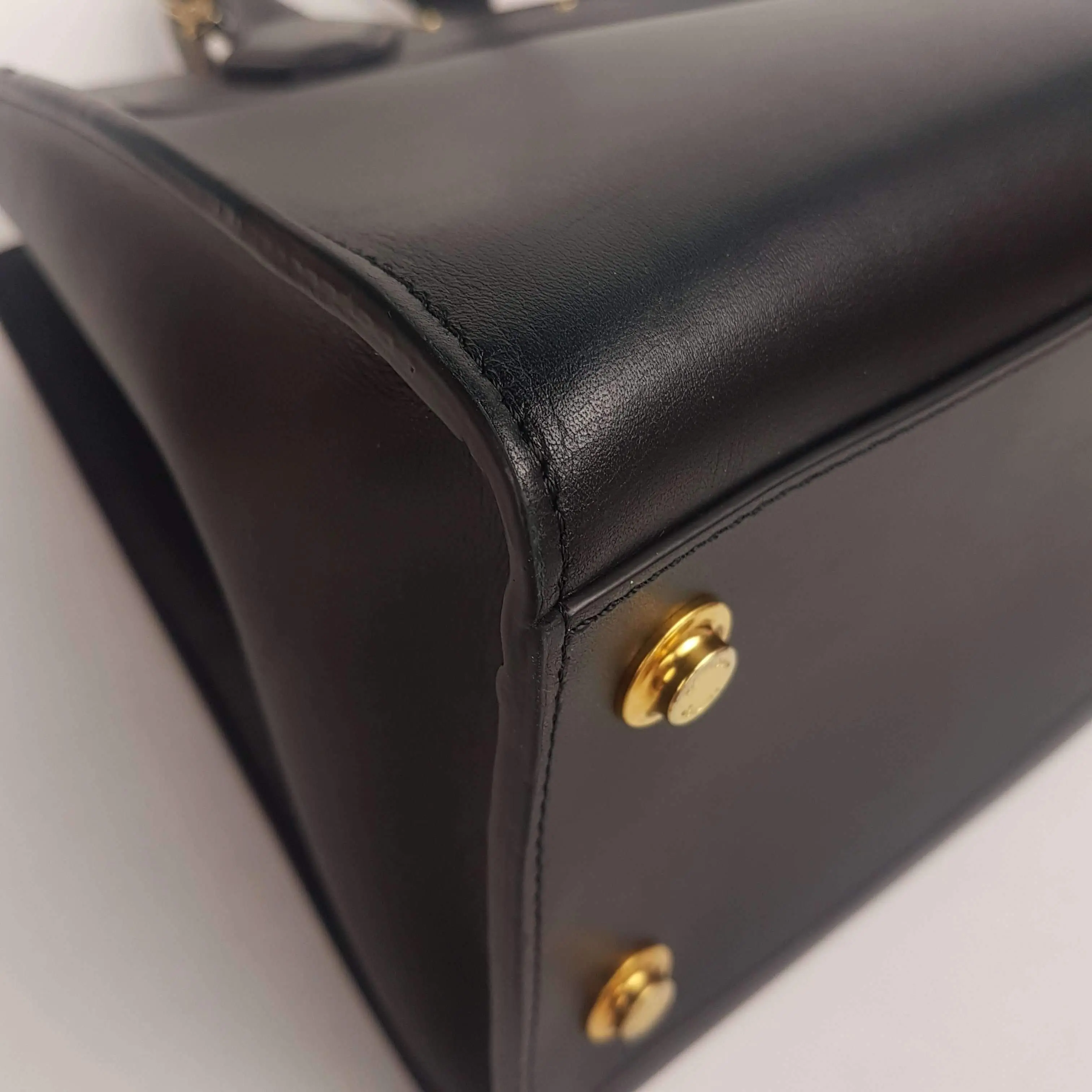Louis Vuitton Black Leather City Steamer MM Bag - Image 15