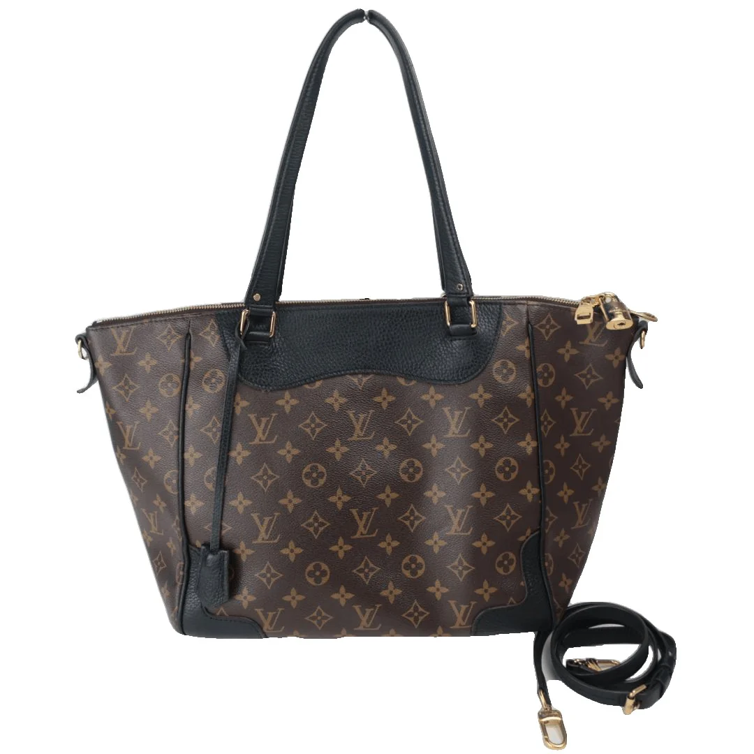 Louis Vuitton Black Monogram Canvas Estrela MM NM Bag