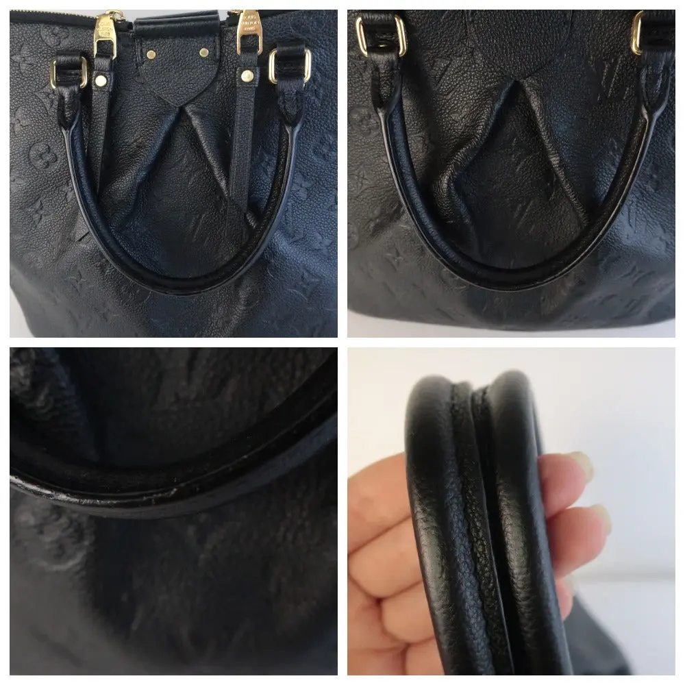 Louis Vuitton Black Monogram Empreinte Mazarine MM Bag - Image 11