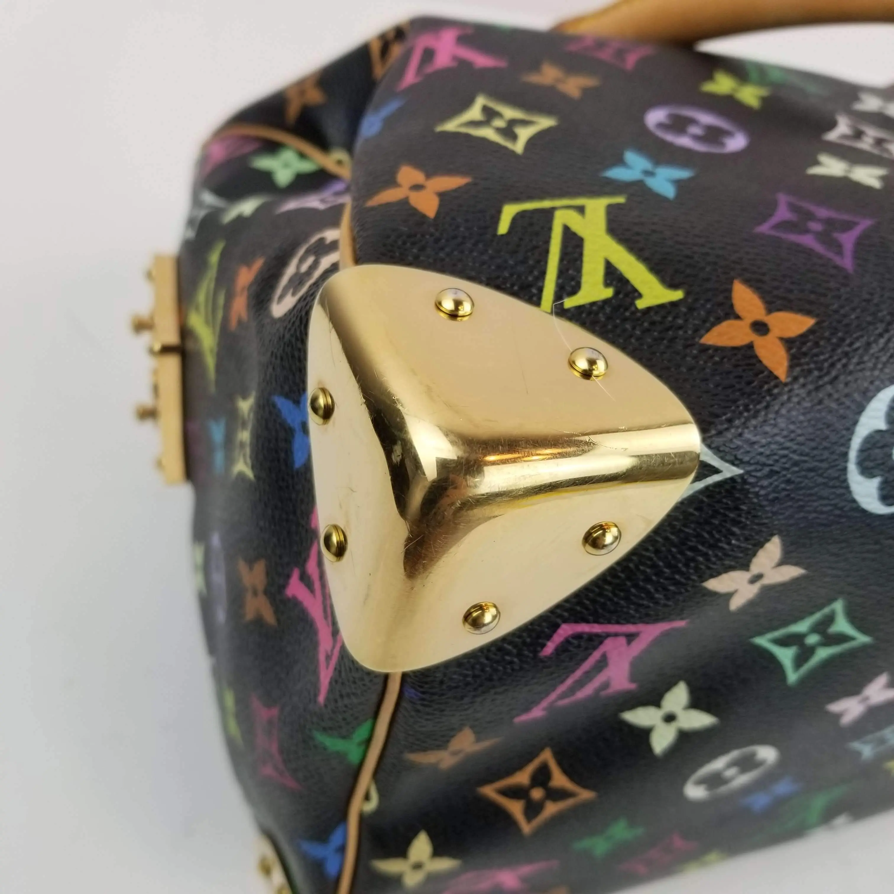 Louis Vuitton Black Monogram Multicolore Speedy 30 Bag - Image 13