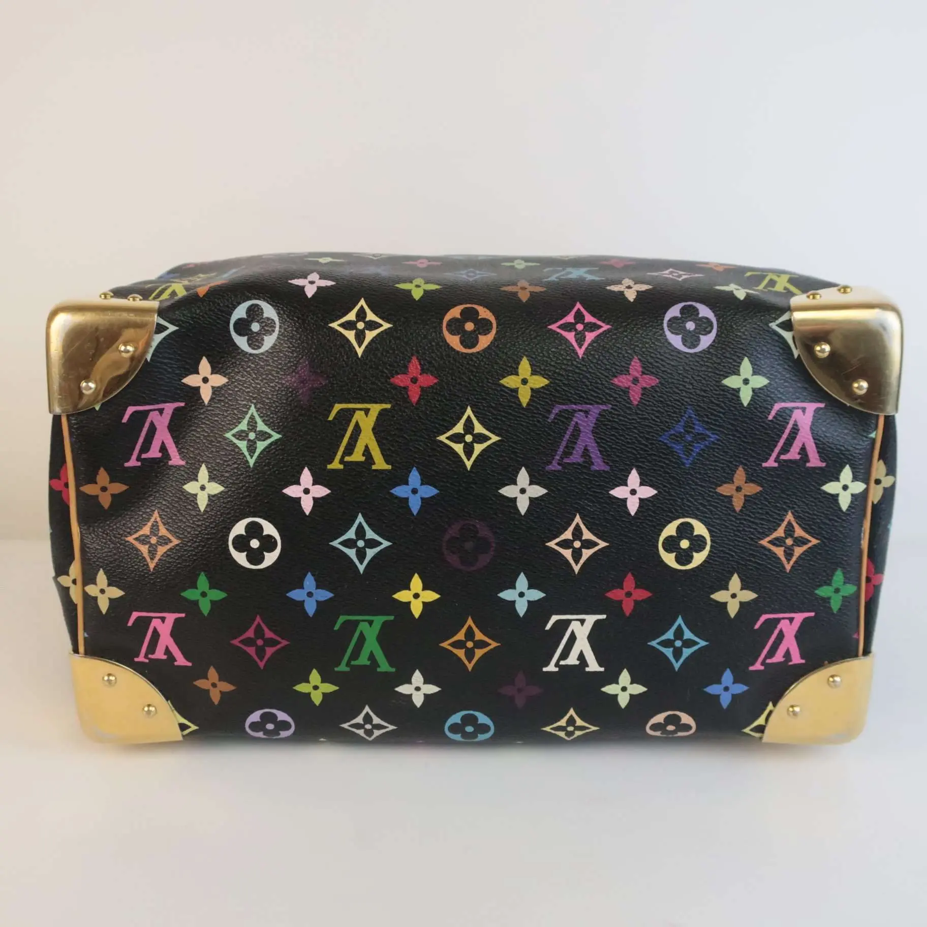 Louis Vuitton Noir Multicolore Speedy 30 Bag - Image 14