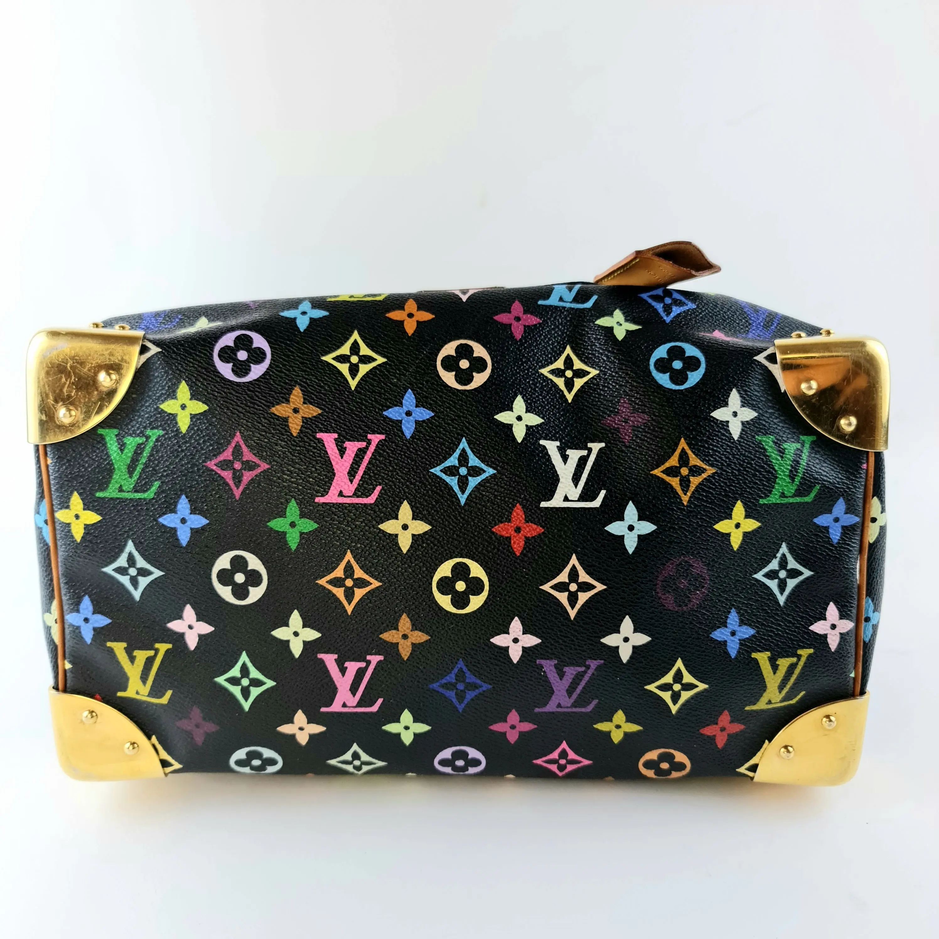 Louis Vuitton Multicolore Speedy 30 Bag (Black) - Image 4