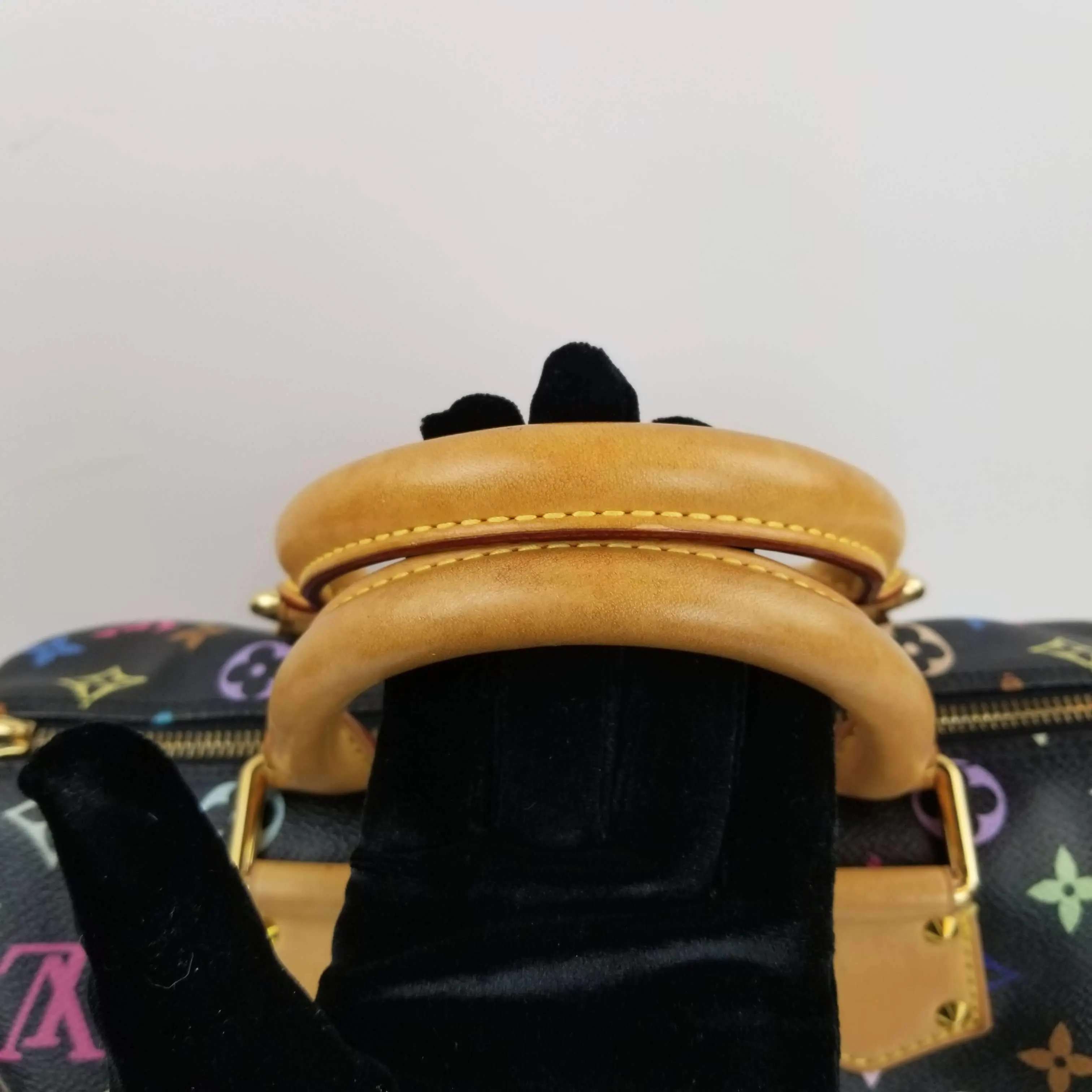 Louis Vuitton Black Monogram Multicolore Speedy 30 Bag - Image 5