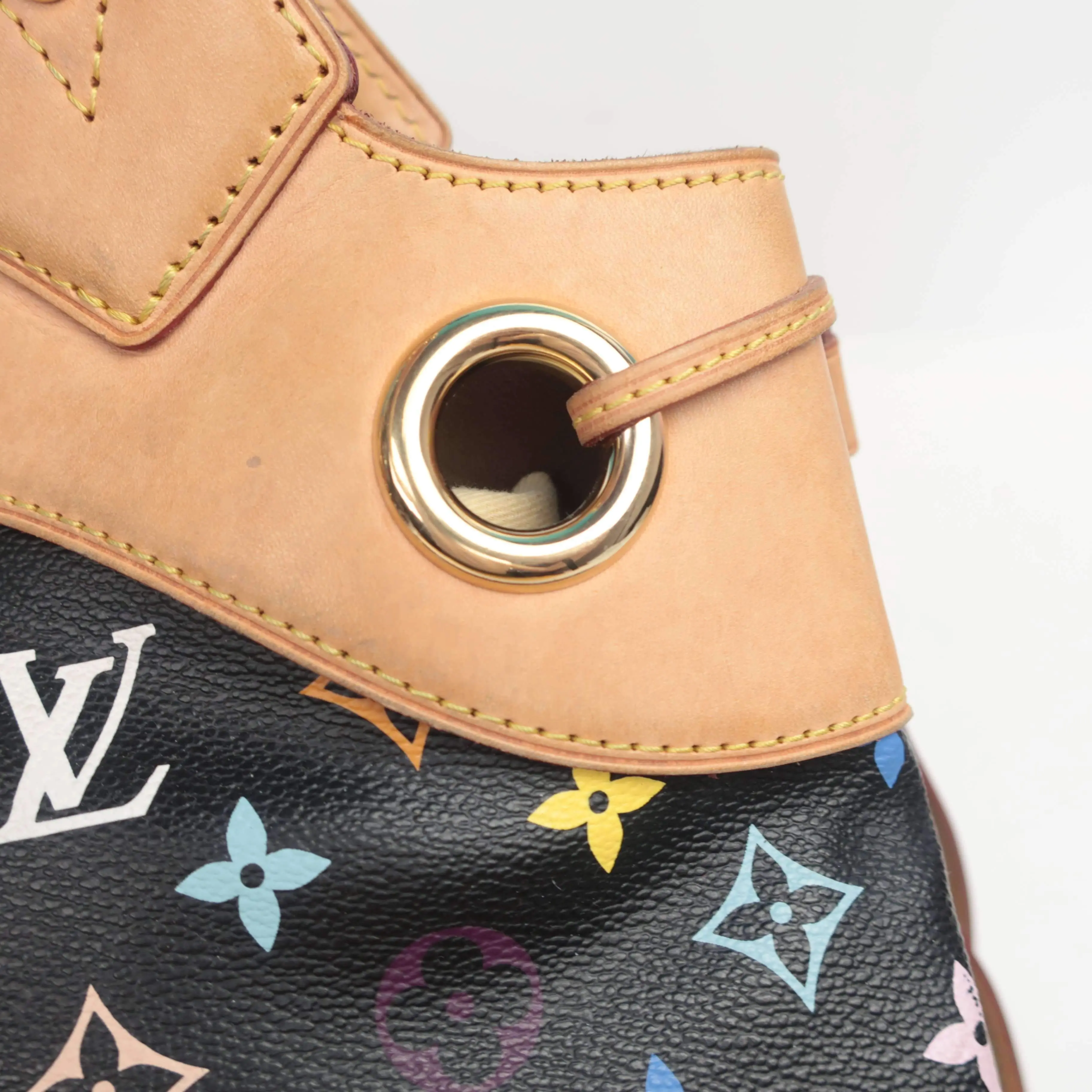 Louis Vuitton Black Monogram Multicolore Ursula Bag - Image 18