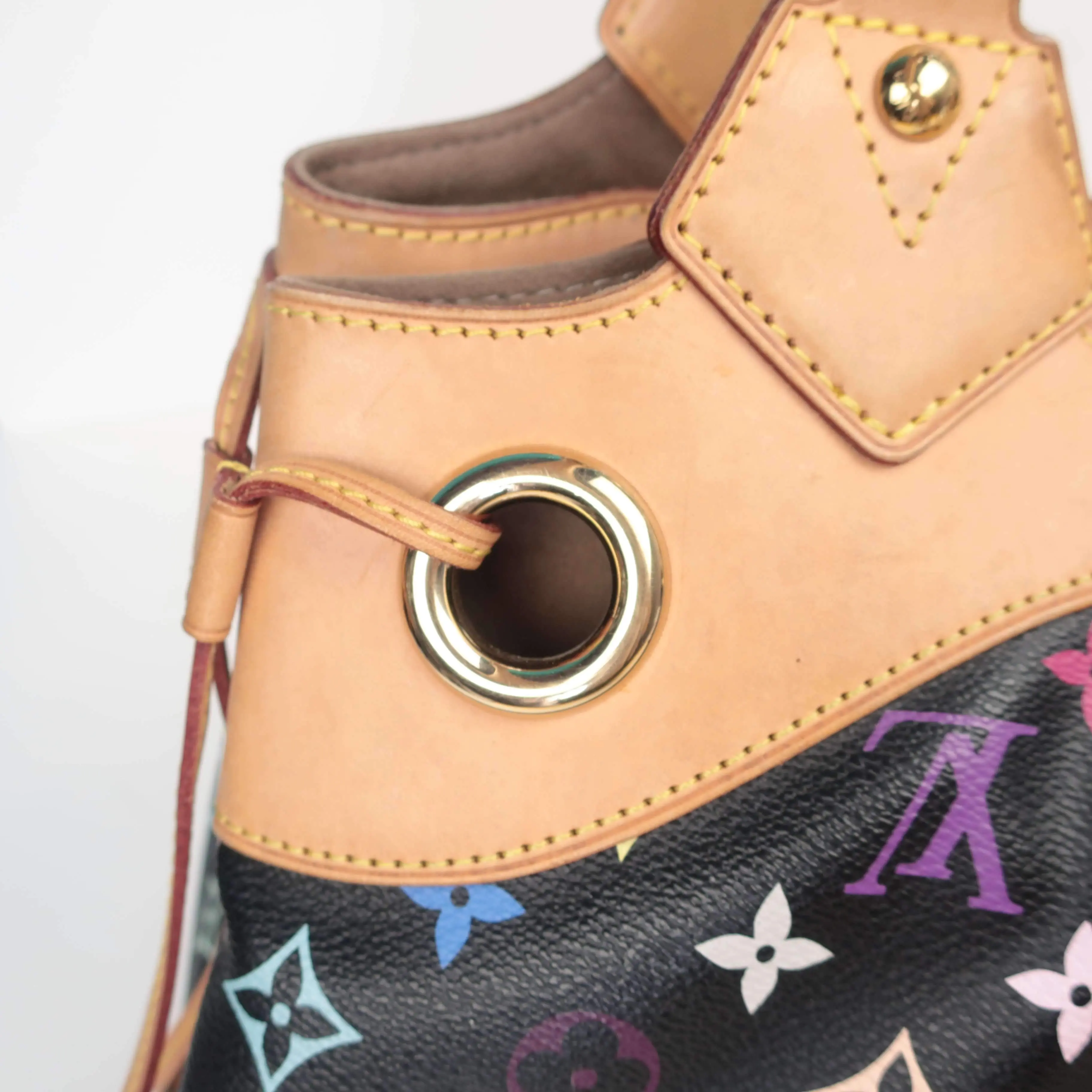 Louis Vuitton Black Monogram Multicolore Ursula Bag - Image 26