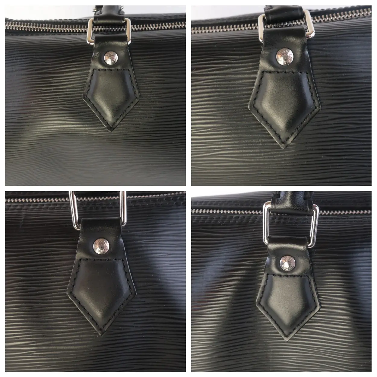 Louis Vuitton Black Epi Speedy 35 Handbag - Image 11