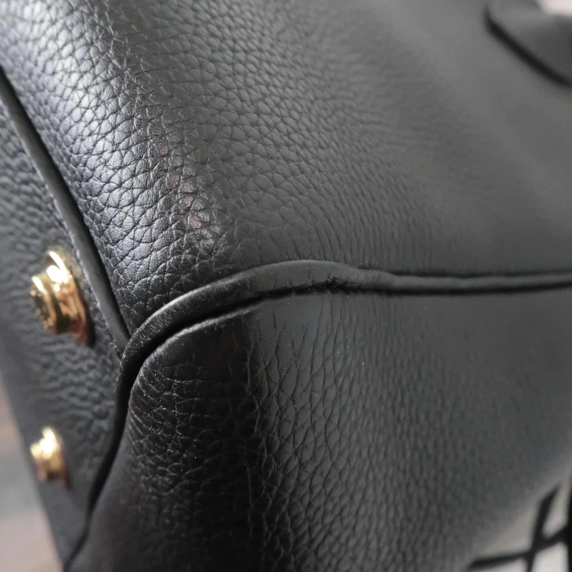 Louis Vuitton Black Taurillion Leather Milla MM Bag - Image 14