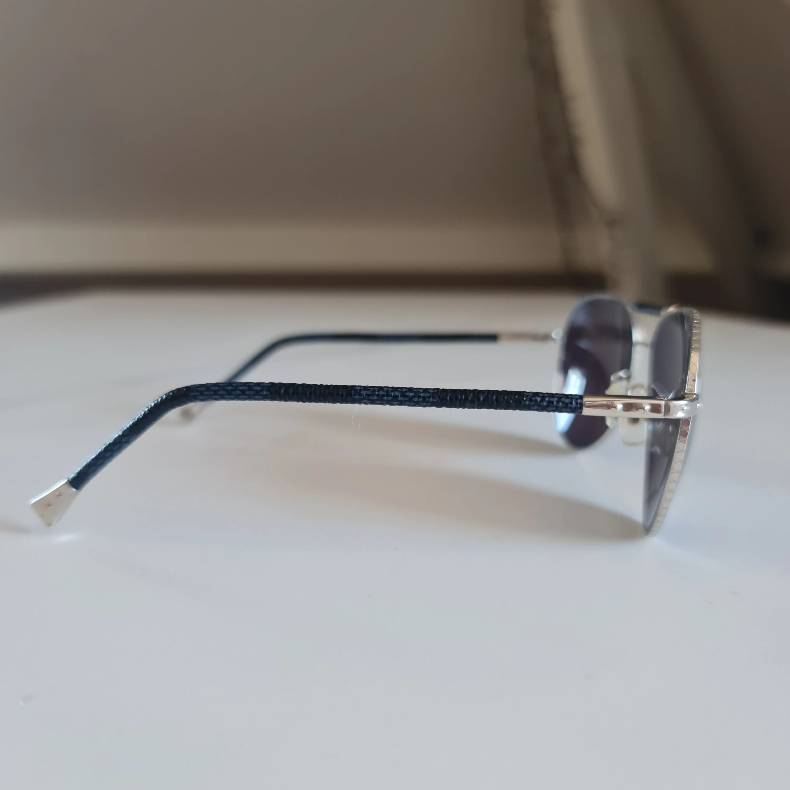 Louis Vuitton Blue Lense Conspiration Pilote Sunglasses - Image 4