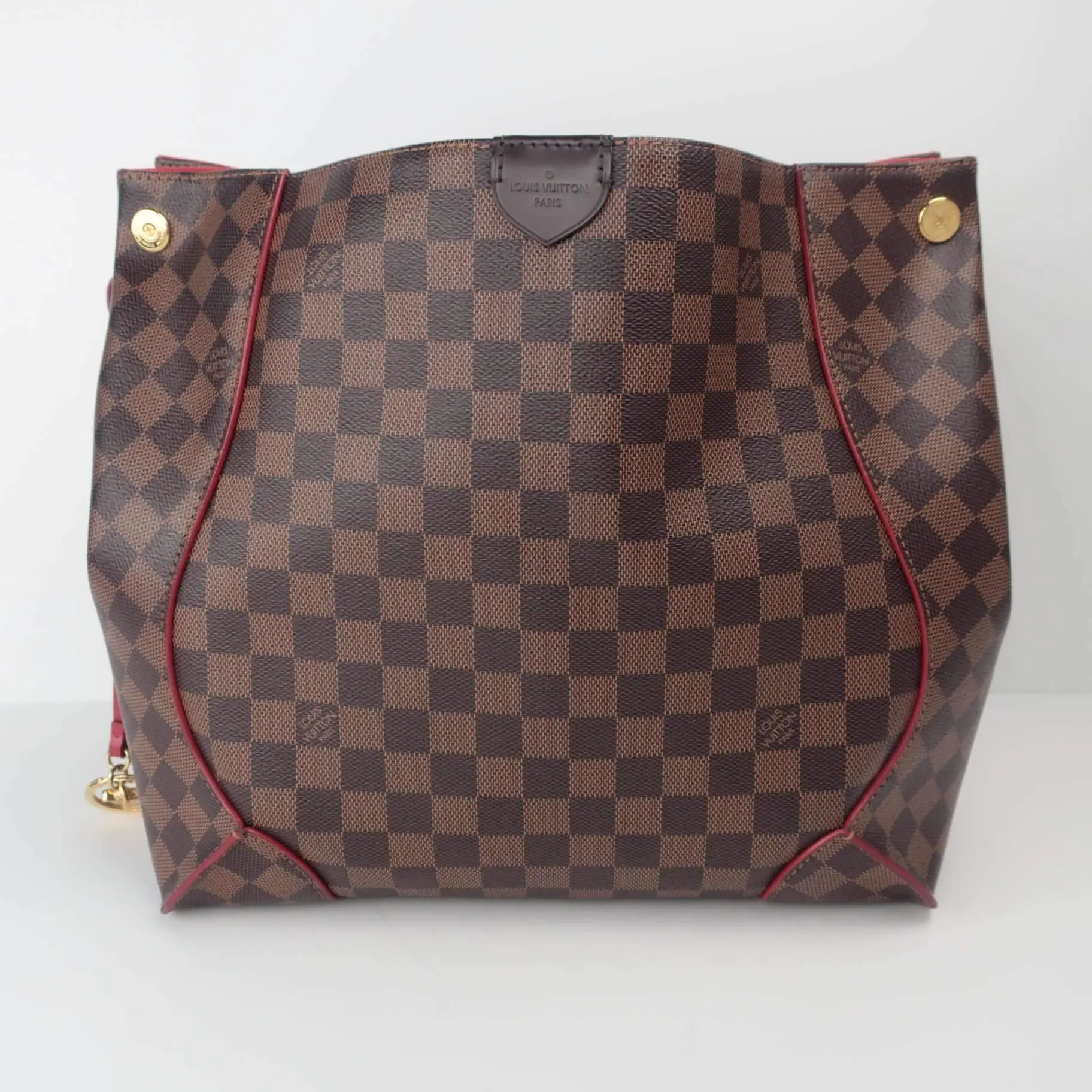 Louis Vuitton Caissa Hobo Damier Ebene Red bag - Image 5