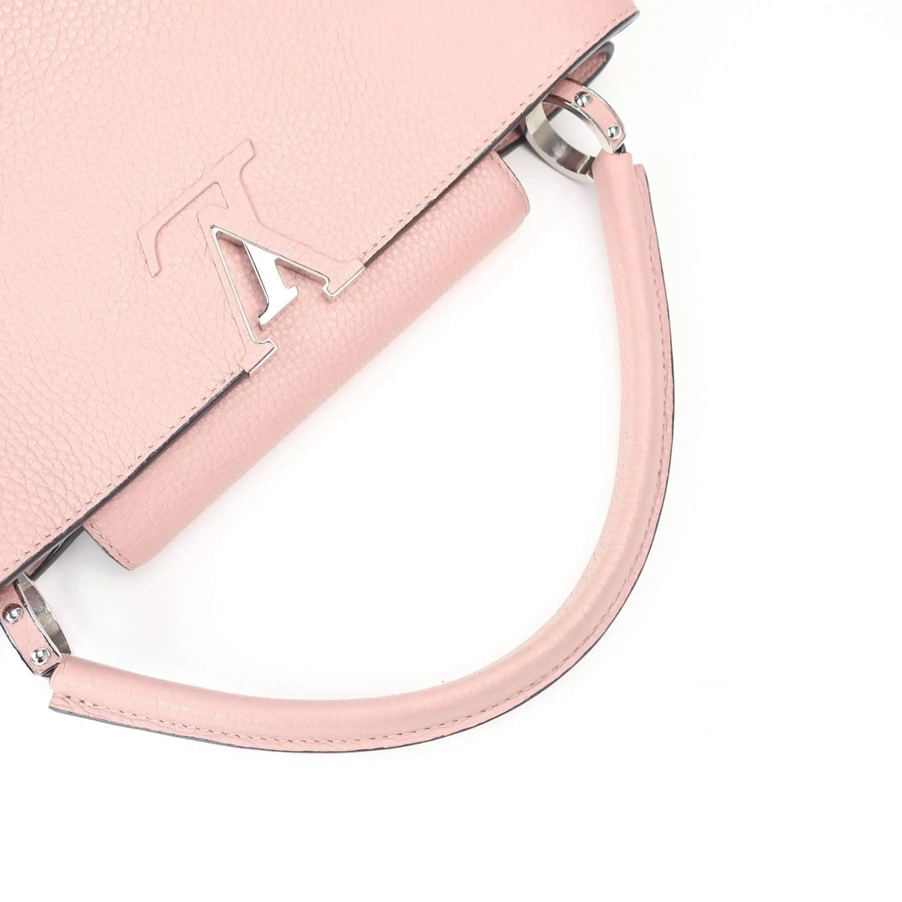 Louis Vuitton Magnolia Pink Taurillion Capucines MM Bag - Image 21