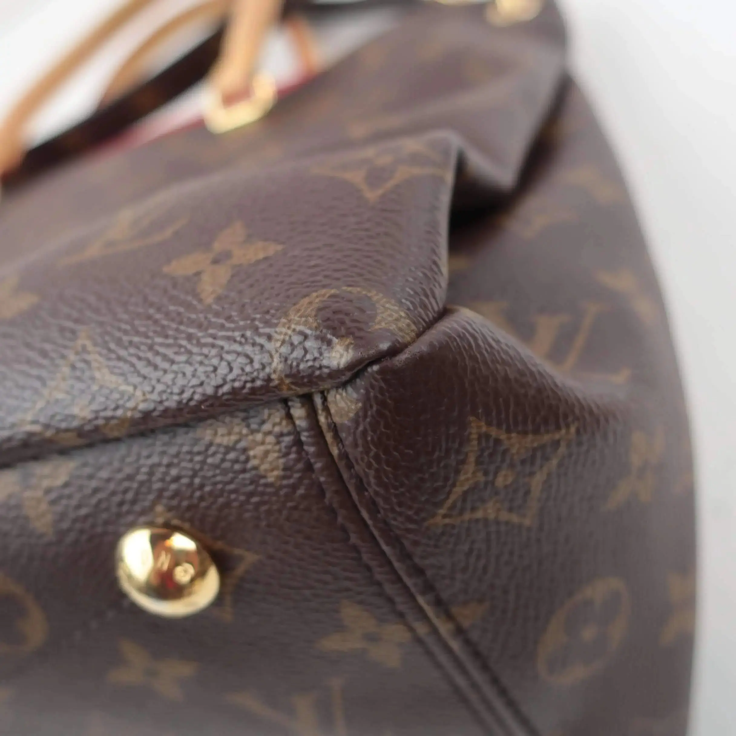 Louis Vuitton Cerise Monogram Canvas Pallas MM Bag - Image 14