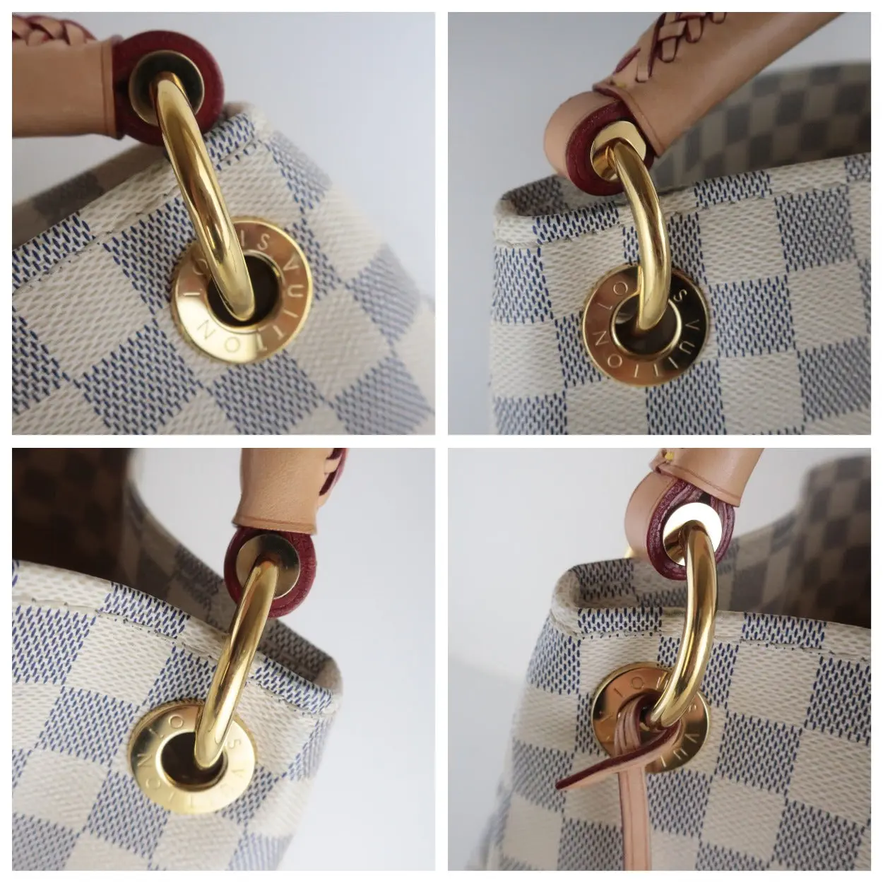 Louis Vuitton Damier Azur Artsy MM Bag - Image 5