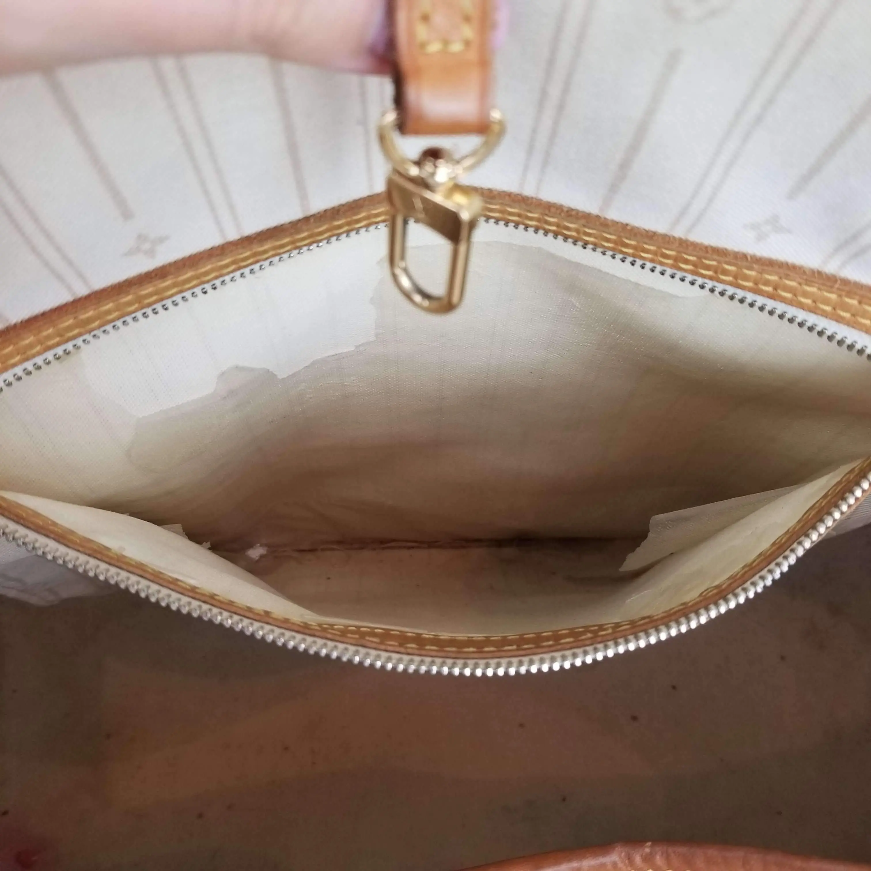 Louis Vuitton Damier Azur Canvas Neverfull GM Bag - Image 15
