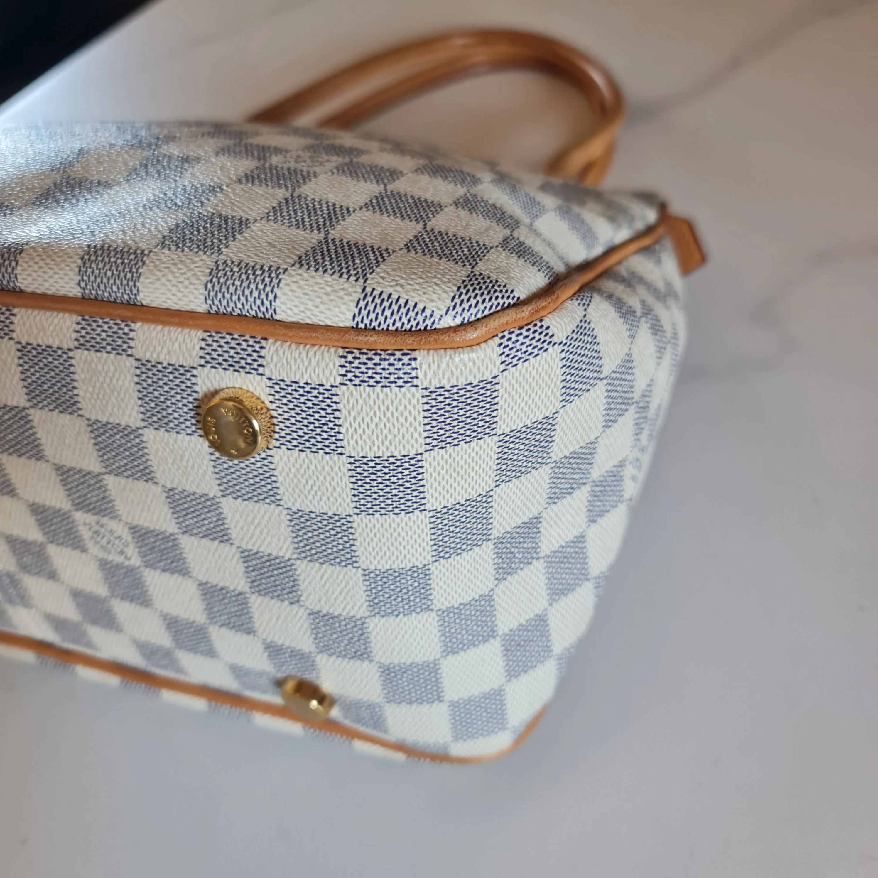 Louis Vuitton Damier Azur Figheri PM (807) - Image 7