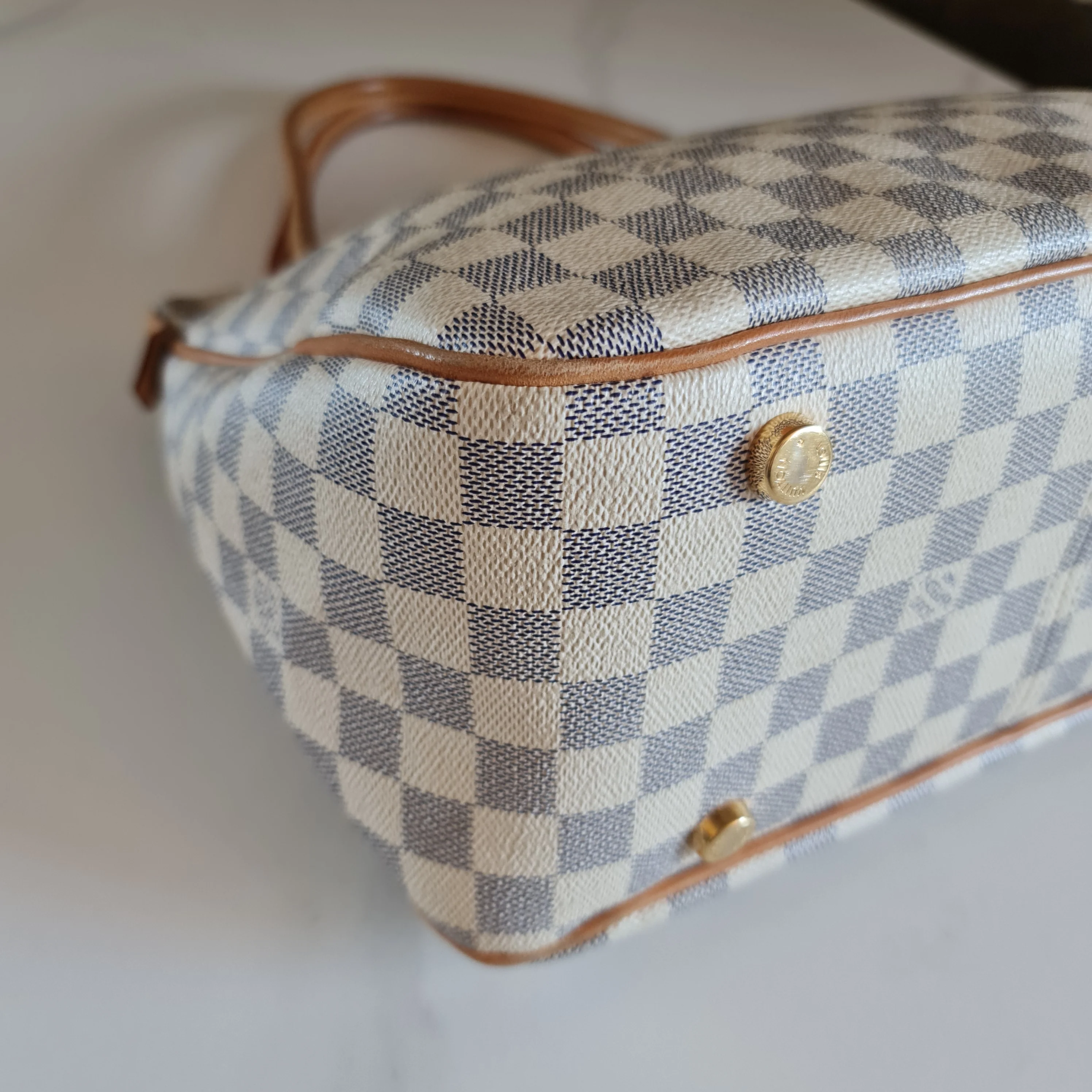 Louis Vuitton Damier Azur Figheri PM (807) - Image 8
