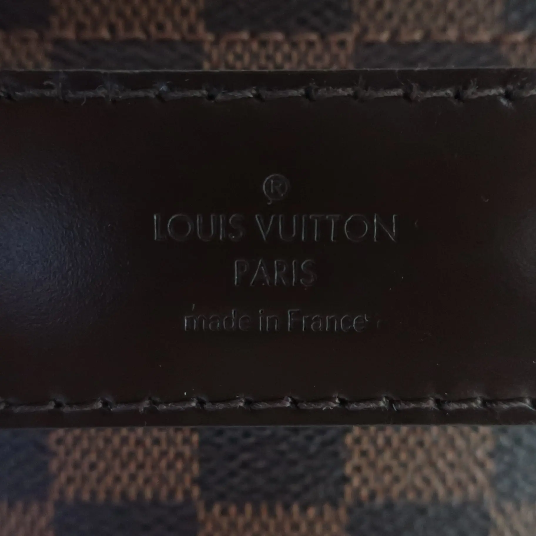 Louis Vuitton Damier Ebene Shelton GM Bag - Image 10