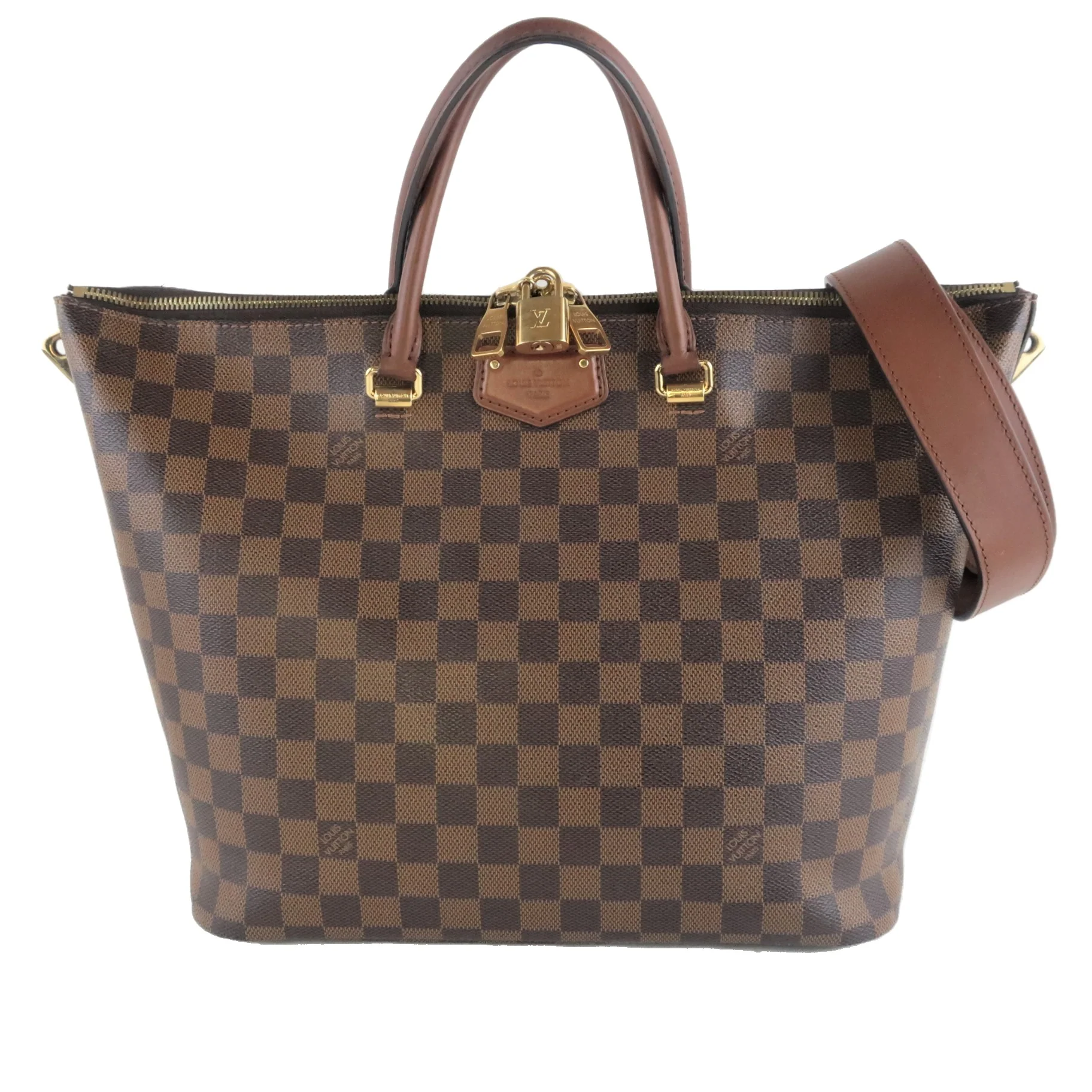 Louis Vuitton Belmont Damier Ebene Shoulder Bag - Image 2